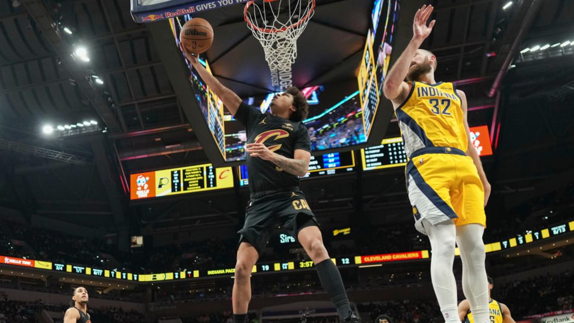 Cleveland Cavaliers rally late for 120-116 win while handing Indiana Pacers a franchise-record 13th straight loss