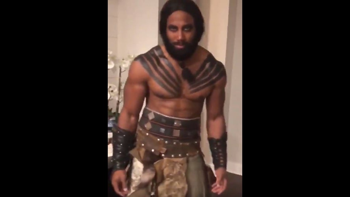 Look: Myles Garrett dons epic Game of Thrones costume for show's