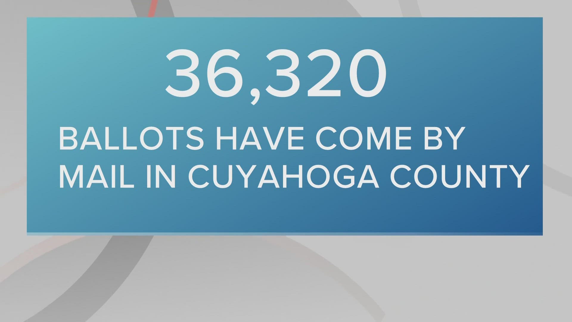 More than 40,000 people have voted early in Cuyahoga County, either by mail or in person.