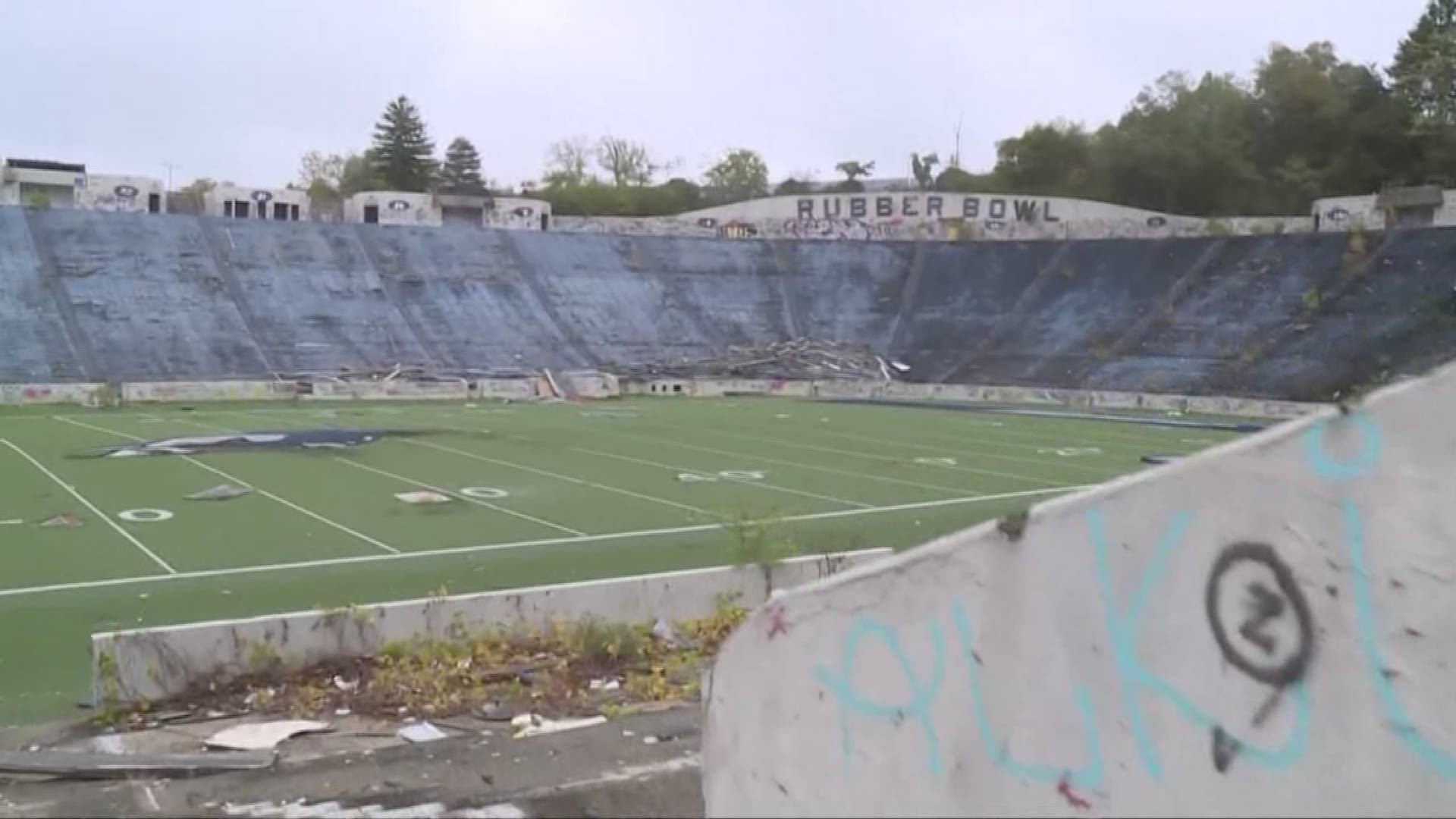 City of Akron to begin demolition of Rubber Bowl