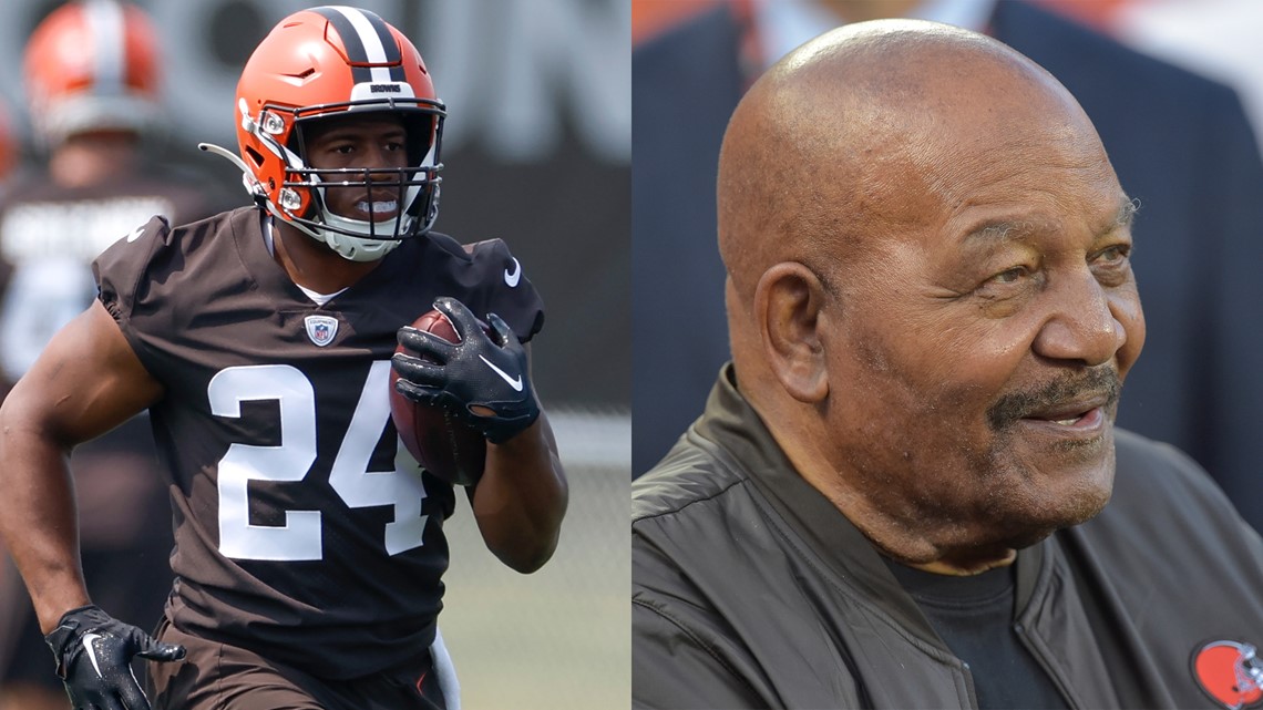 Browns RB Nick Chubb dedicates his career to honor the late Jim Brown