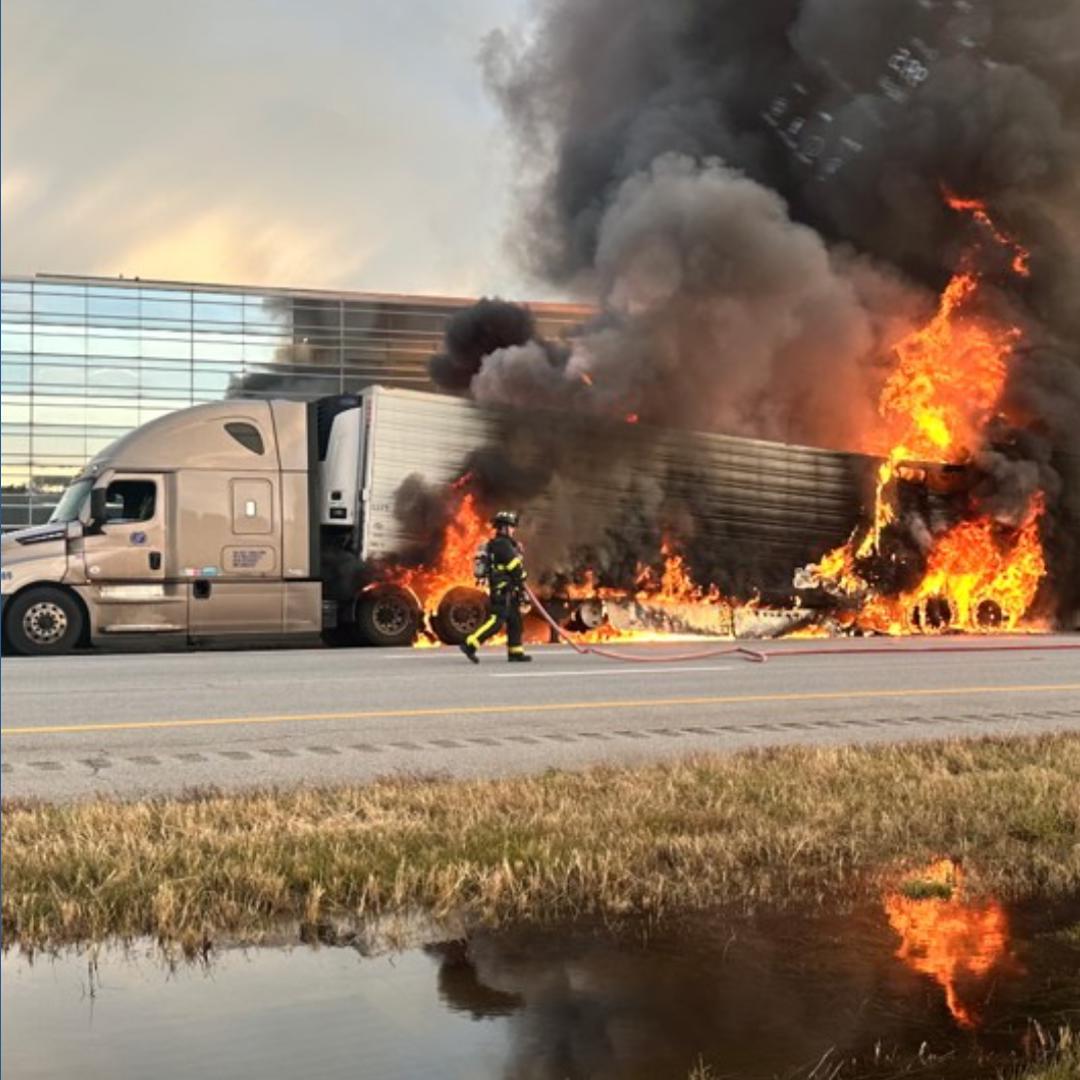 Traffic troubles on I-90: 3 injured in crash involving commercial ...