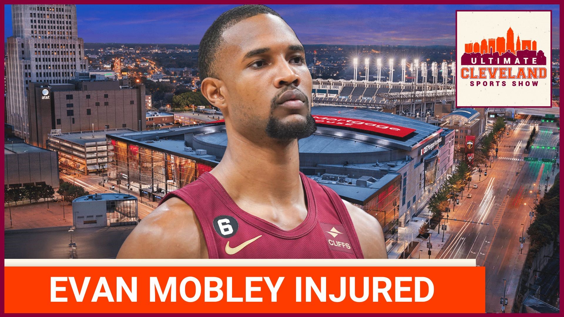 Evan Mobley reportedly left Rocket Mortgage Field House in a walking boot after leaving the game early against the Celtics with an ankle injury