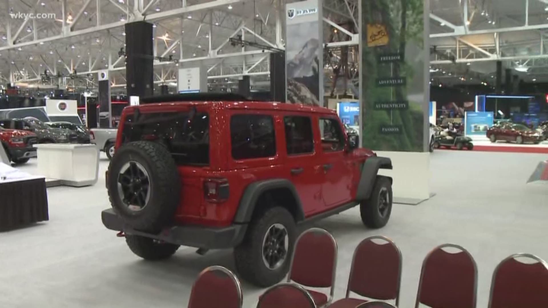 Feb. 22, 2019: The Cleveland Auto Show is back at the I-X Center, and Austin Love is there with a preview of all the things you can see.
