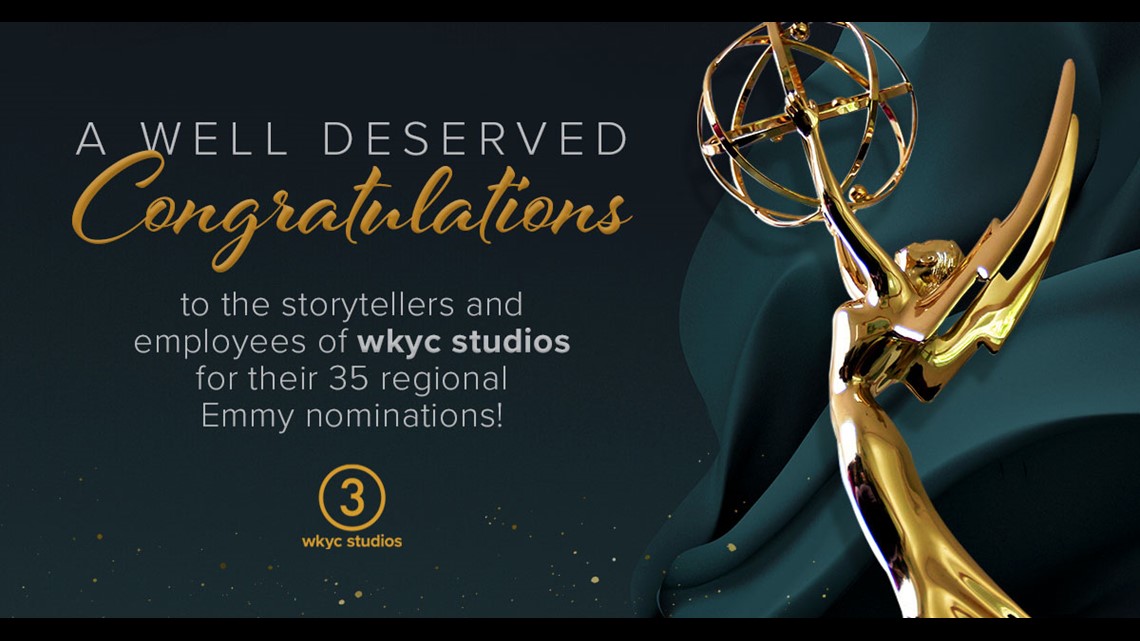 WKYC Studios nominated for 35 Central Great Lakes Emmy Awards