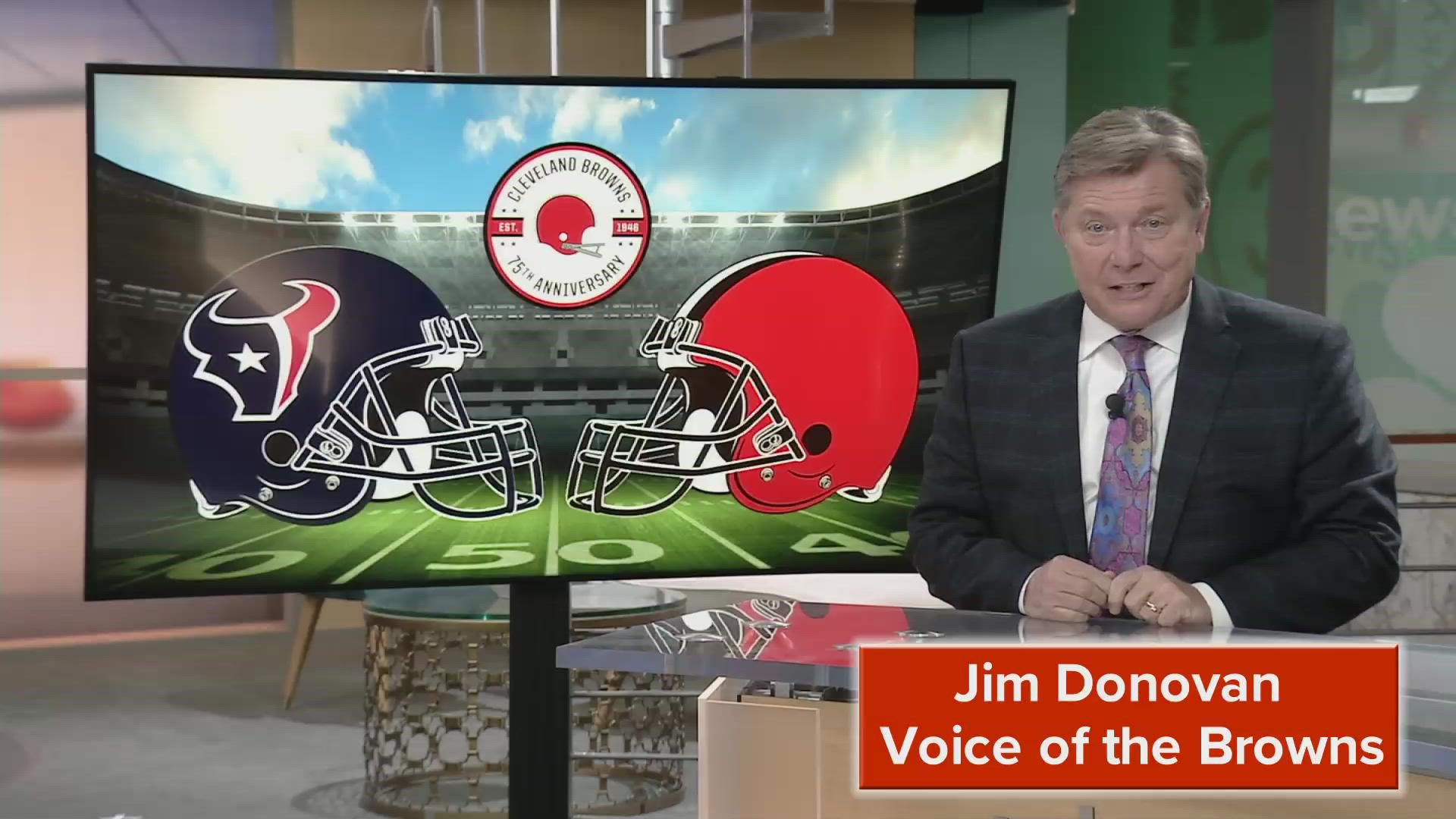 Jim Donovan has the keys of the game for this week's Browns game.