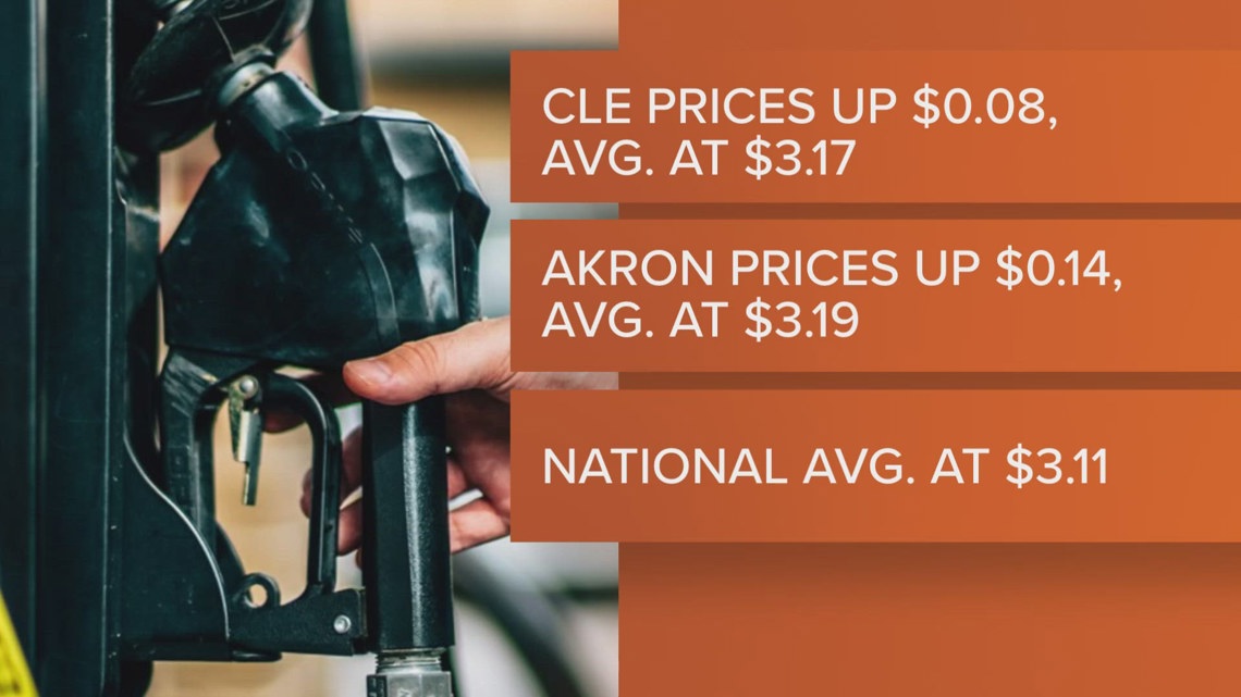 Gas prices jump another 14 cents in Akron, nearly 8 cents in Cleveland ...