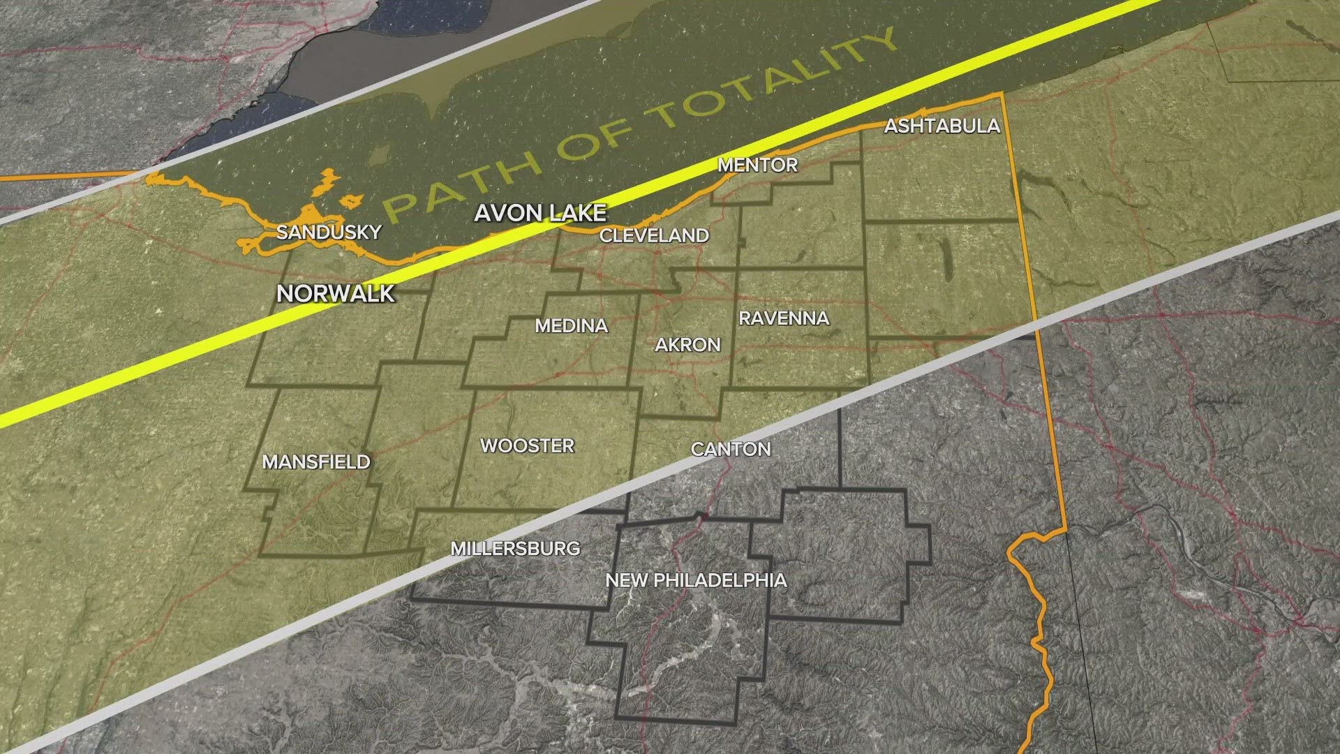 Northeast Ohio takes center stage for the April 8 solar eclipse as the path of totality cuts right through the region.
