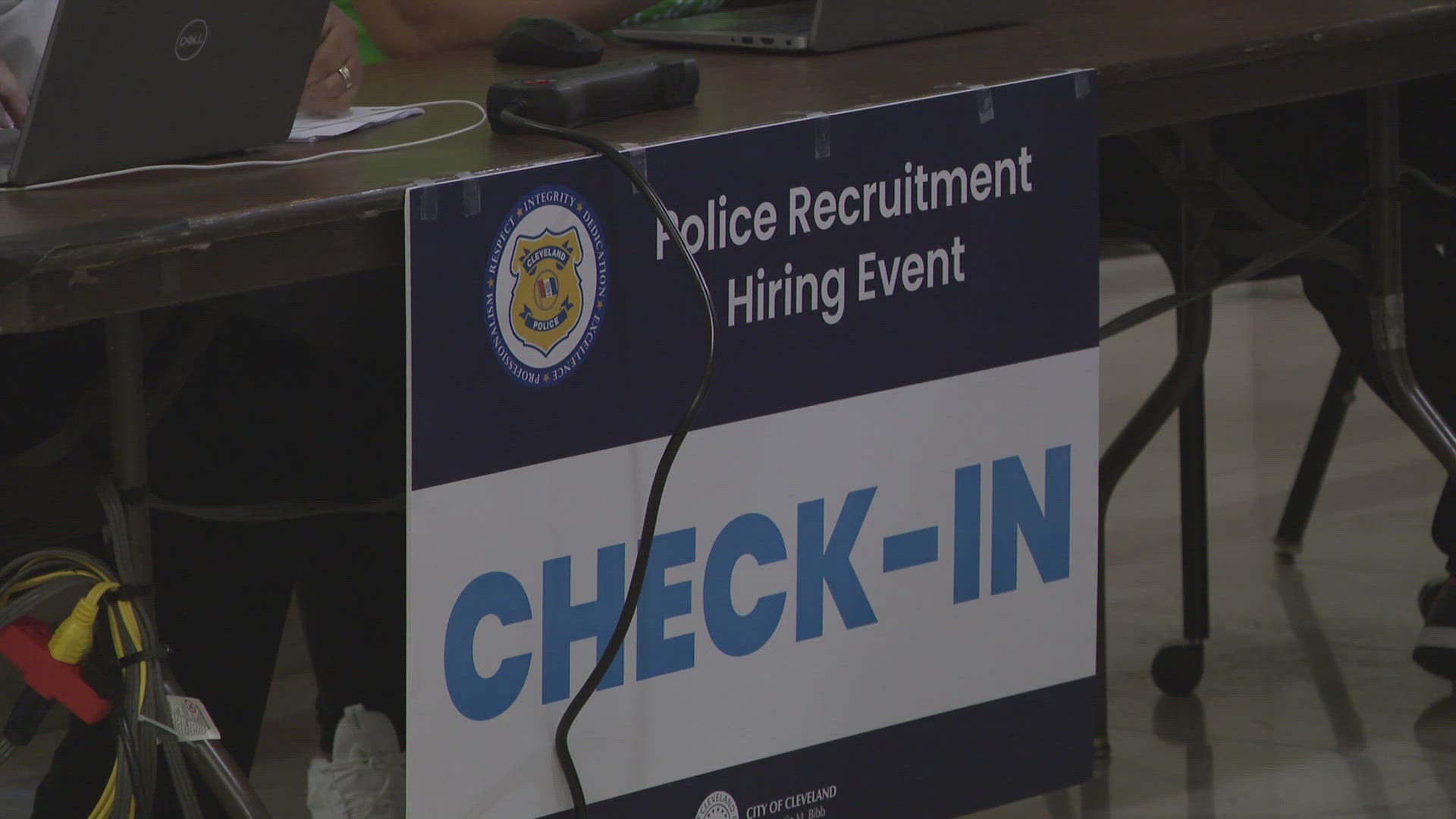 Sunday is the last day for the Cleveland Division of Police's expedited hiring event.