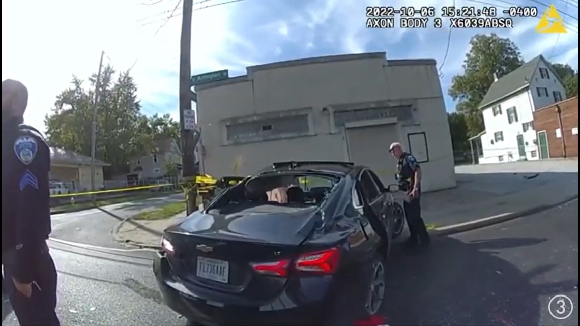 Akron Police Release Bodycam From Funeral Procession Crash | Wkyc.com