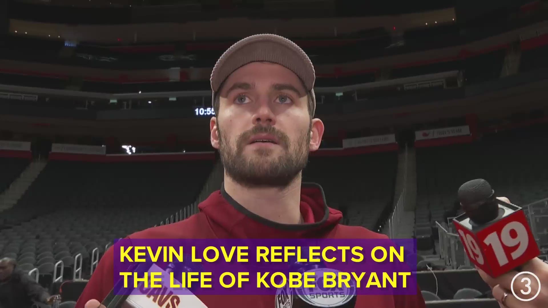 Remembering a legend!  Cleveland Cavaliers forward Kevin Love reflects on the life of Kobe Bryant.