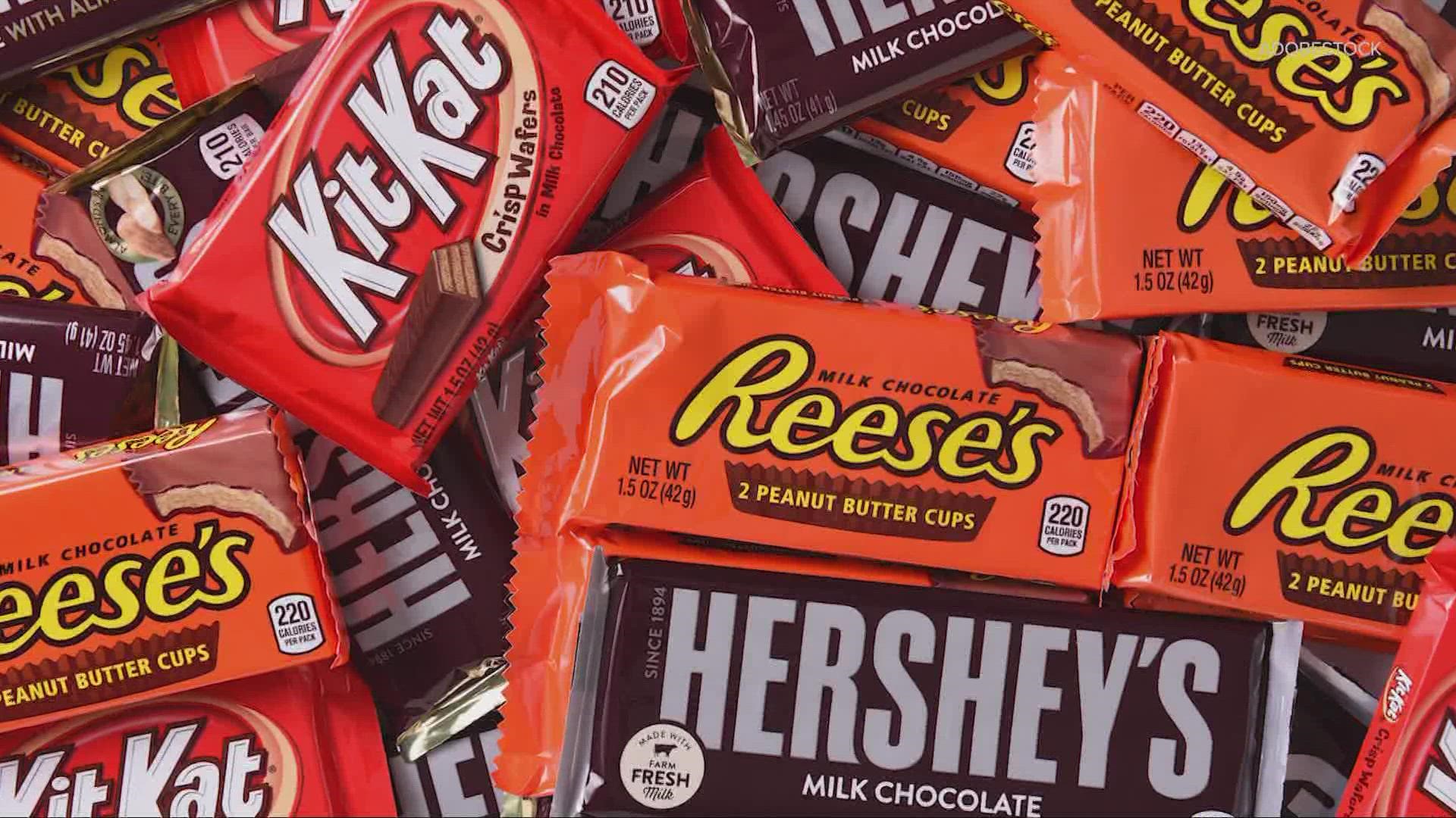The Hershey CEO is warning of a potential Halloween candy shortage. Here's why.