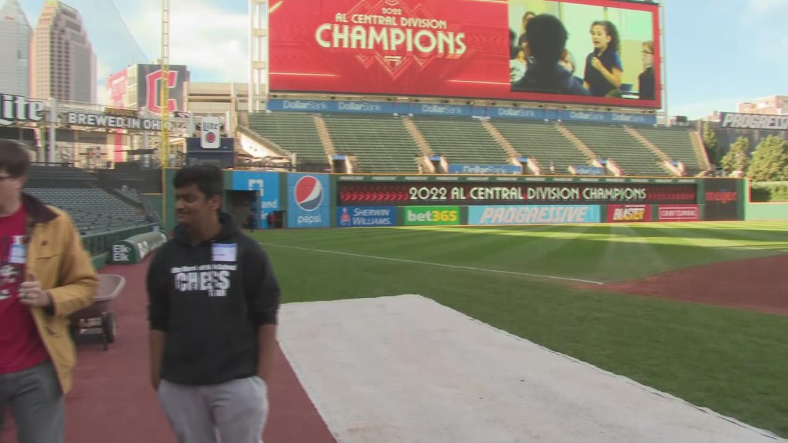 Guardians Players Teamed Up For A Special Chess Day At The Ballpark