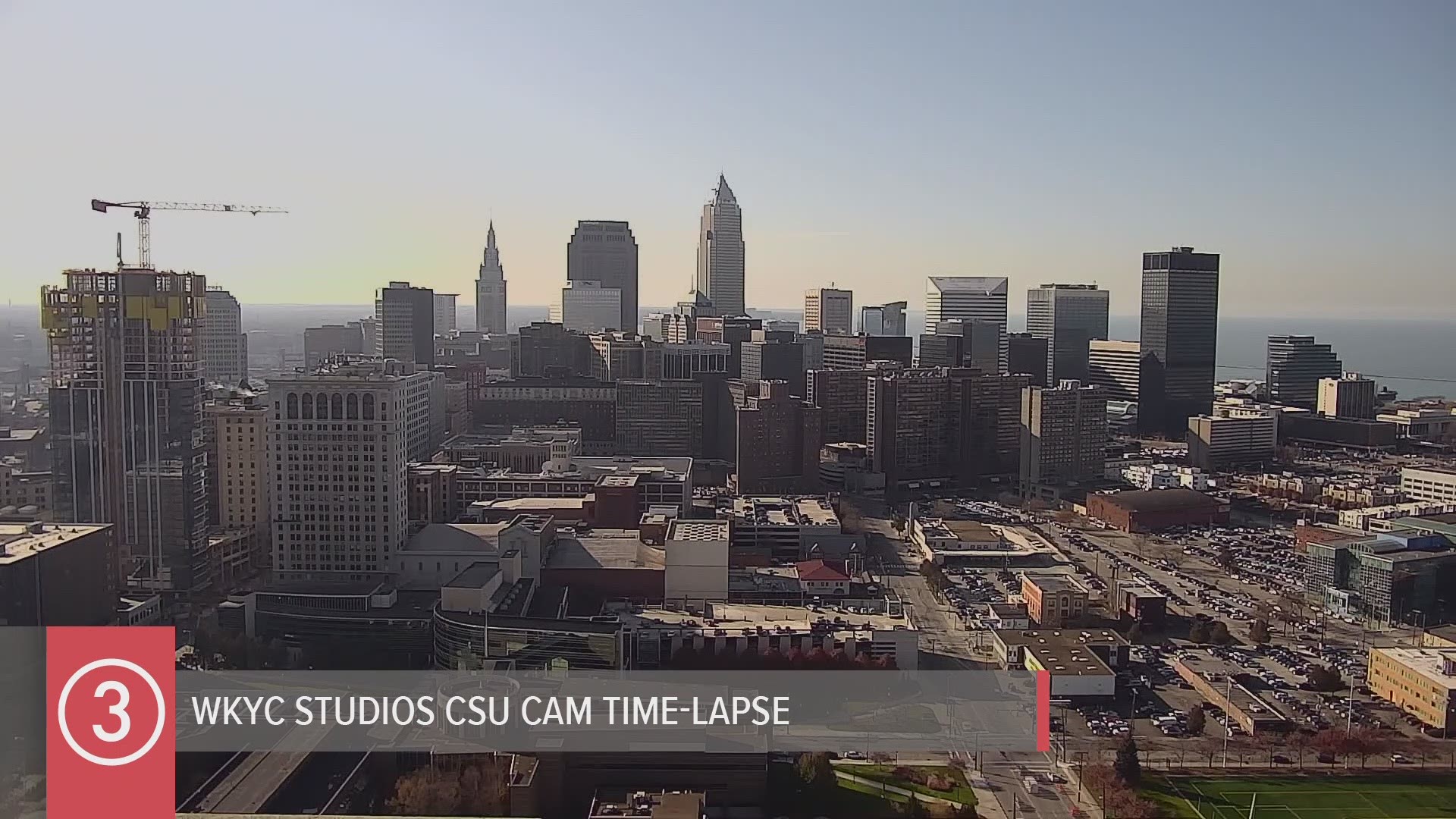 We love days like this! Nice and sunny across the Cleveland area to start the work week. Enjoy our 30 second weather time-lapse from the WKYC Studios CSU Cam.