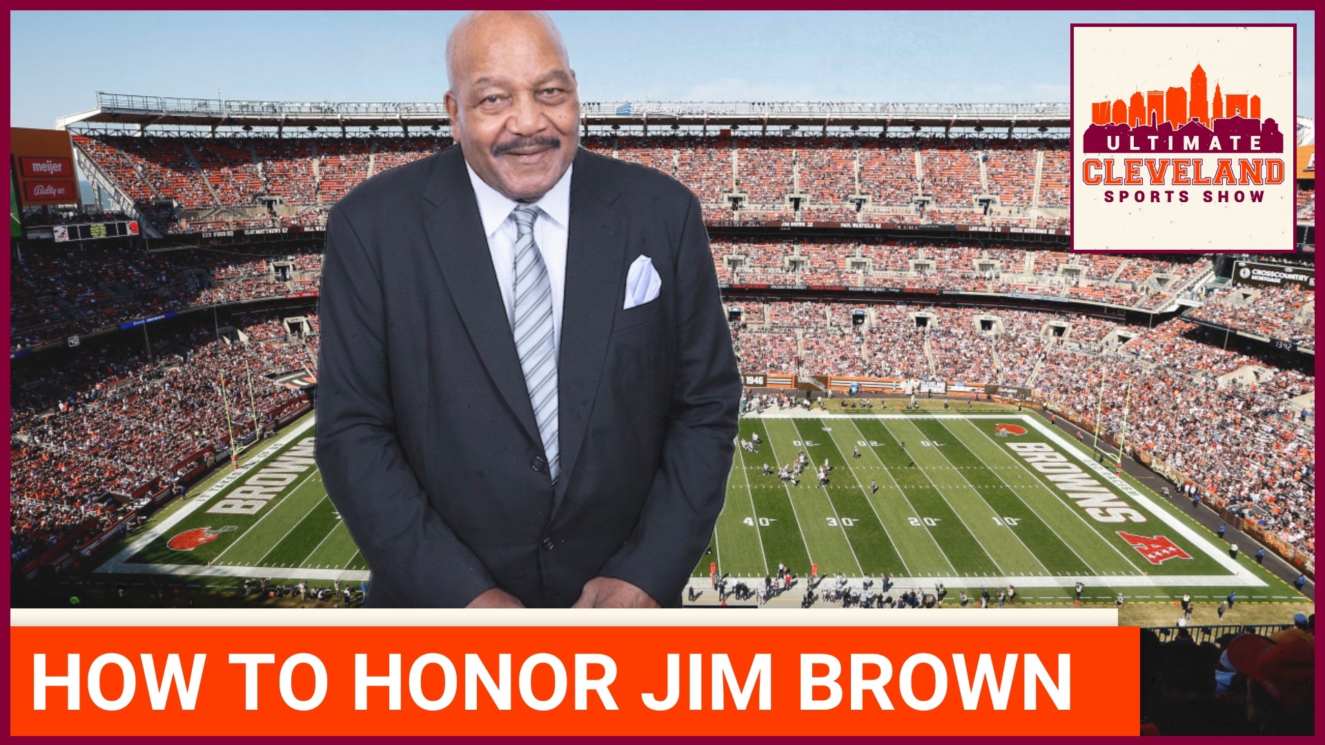 The UCSS panel pitches ideas on how to honor Jim Brown. Should the Cleveland Browns put a 32 decal on their helmets, put a 32 on the middle of the field or...