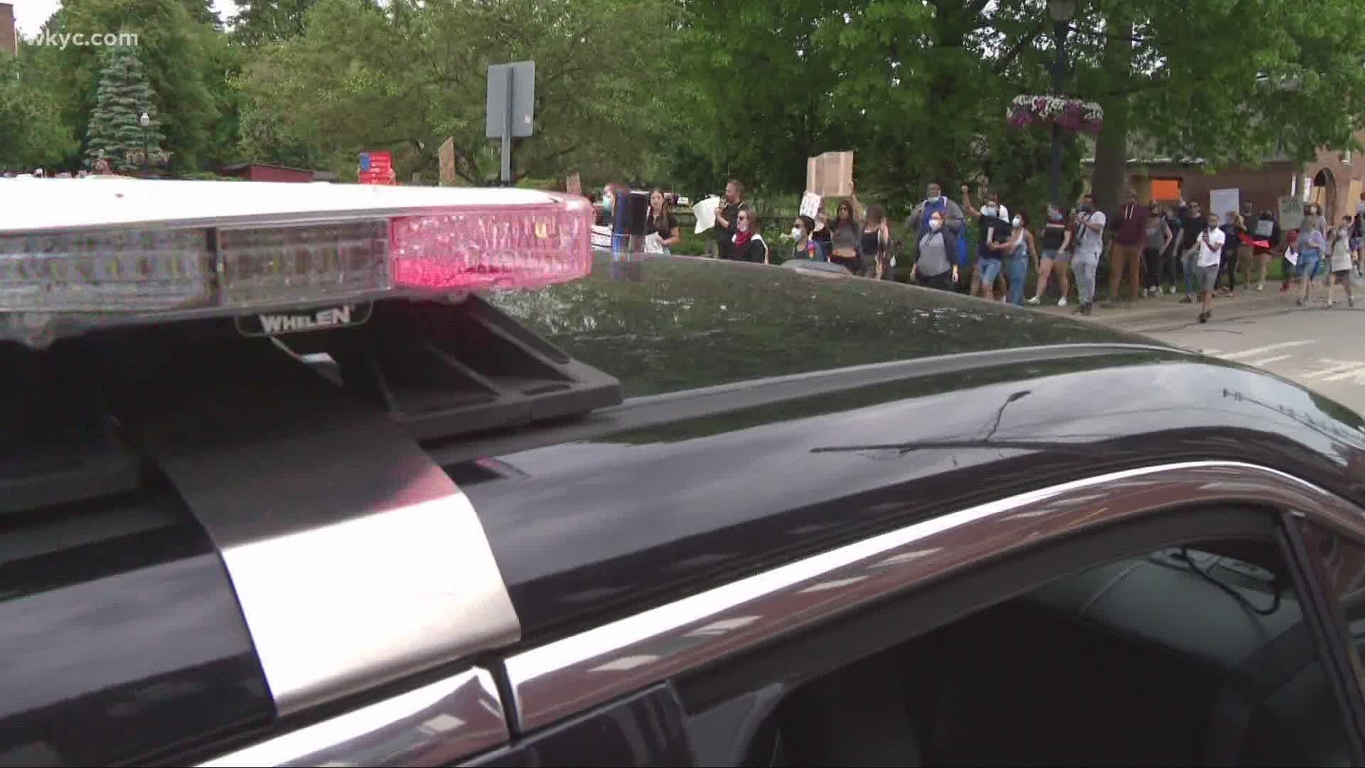 People from all walks of life joined forces in Chagrin Falls Thursday. Rachel Polanksy reports.