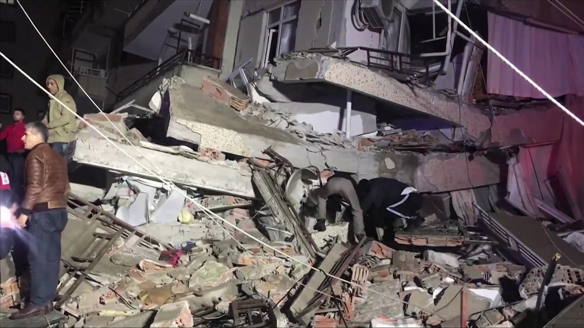 7.8 magnitude earthquake in Turkey and Syria