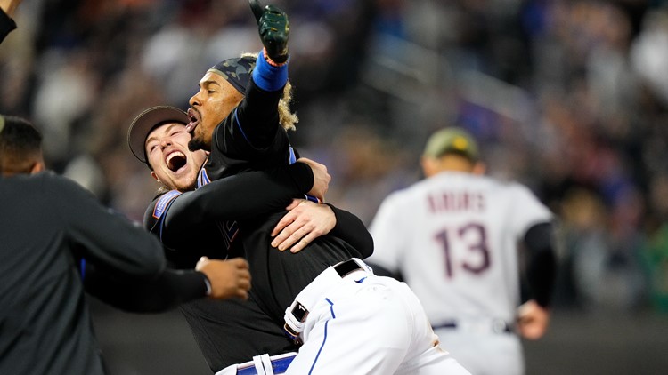 Pete Alonso hits grand slam, Francisco Lindor wins it in 10th, New York Mets beat Cleveland Guardians 10-9