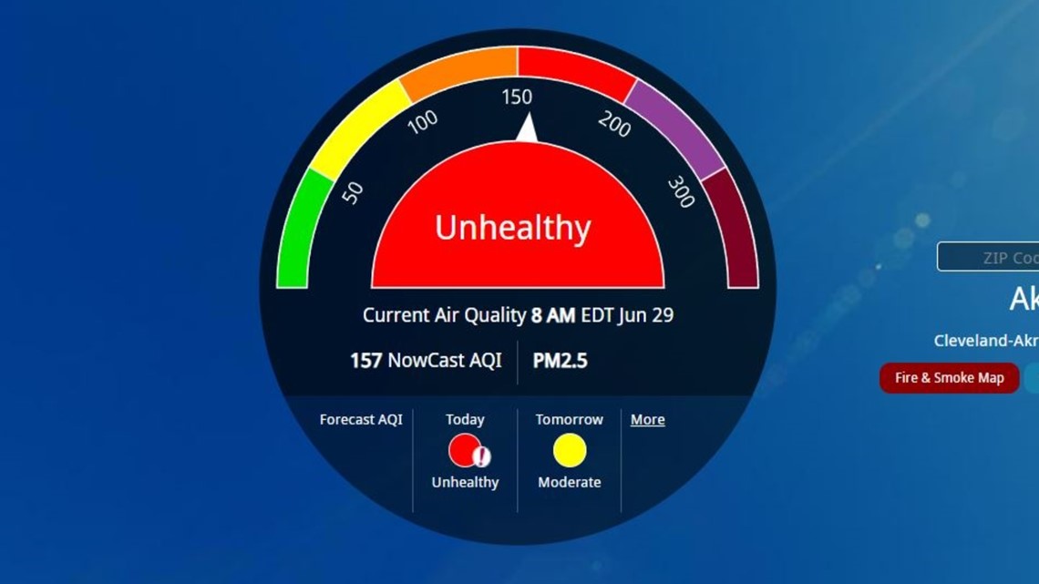 How To Check The Air Quality Near Me: AirNow.gov | Wkyc.com