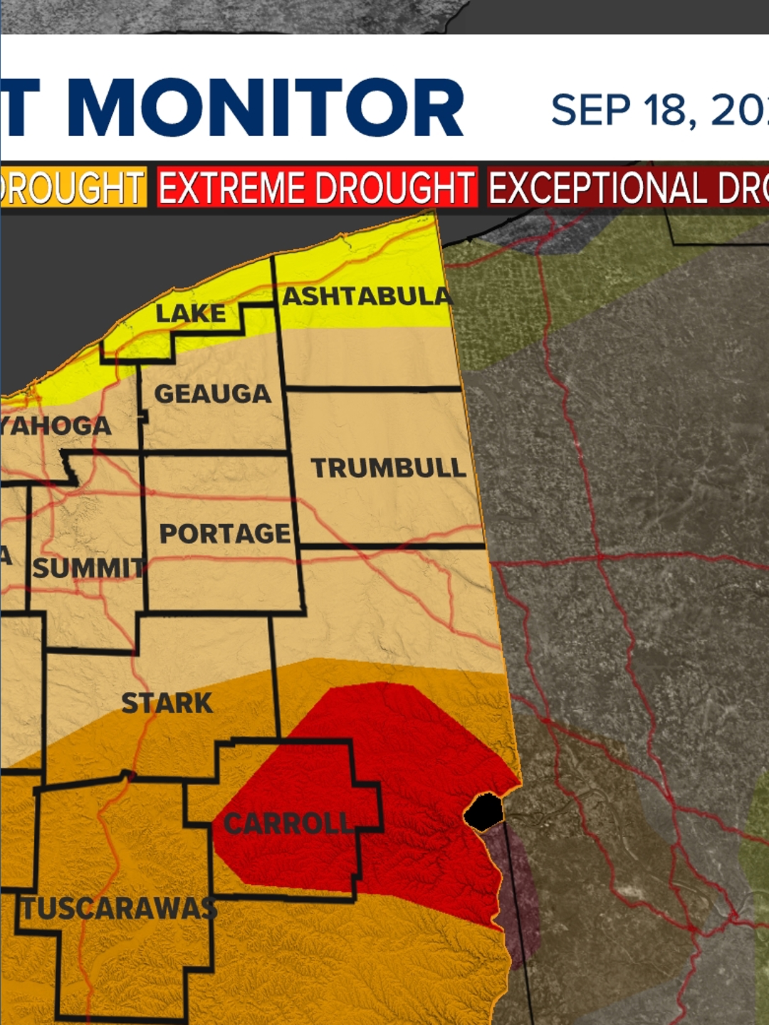 Northeast Ohio faces worsening drought conditions | wkyc.com