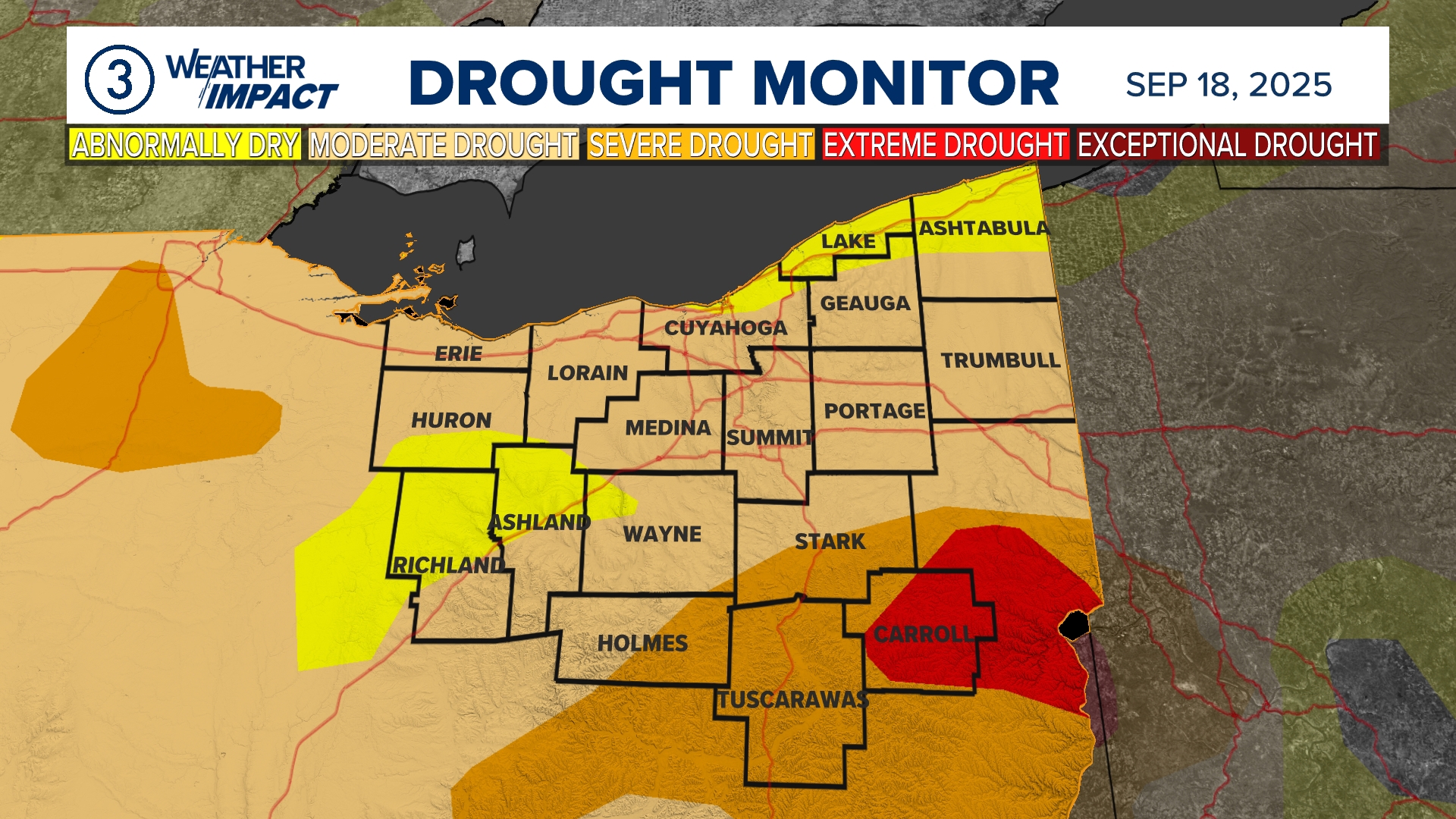 Northeast Ohio faces worsening drought conditions | wkyc.com