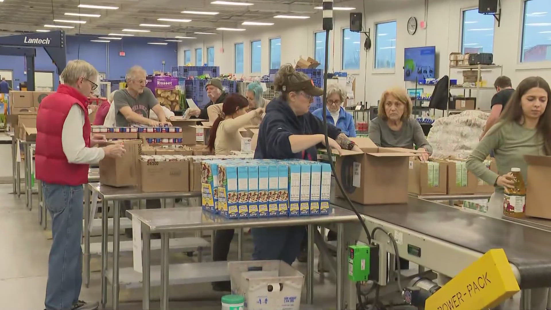 As many prepare for the holidays, the need remains high for those served by the Greater Cleveland Food Bank, especially this past year with high grocery prices.