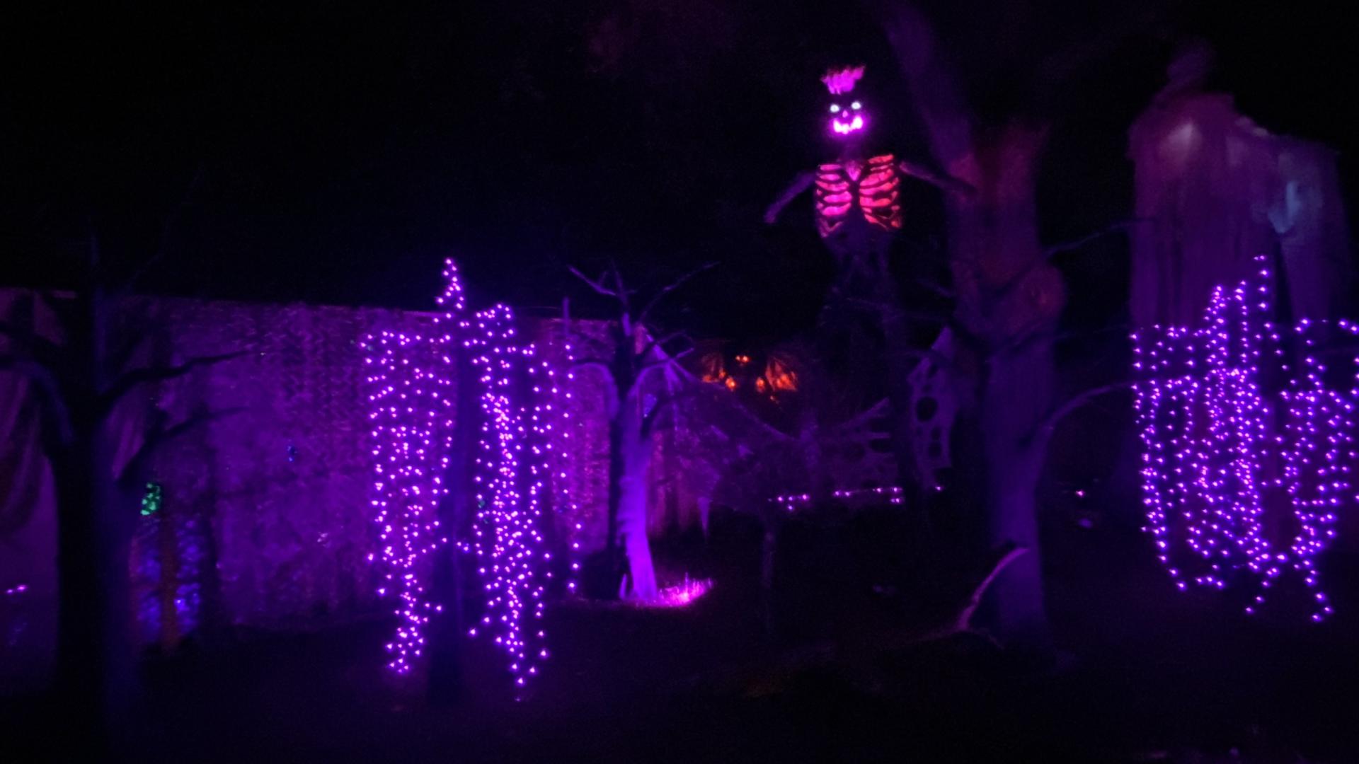 Halloween in Northeast Ohio | Spooky display in North Ridgeville