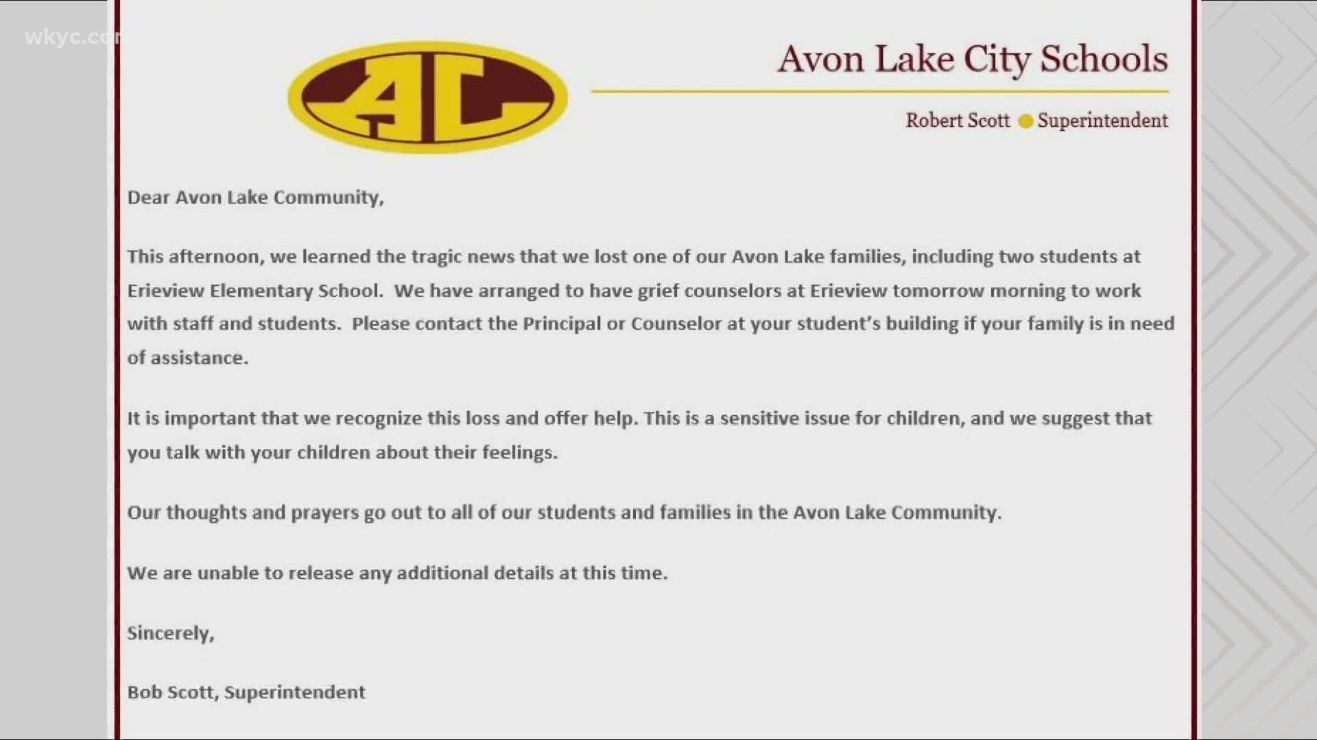 Detectives with the Avon Lake Police Department are investigating after four people were found shot and killed in a home Tuesday afternoon.