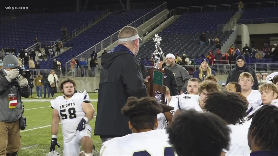 Archbishop Hoban defeated by Winton Woods in Division II high school football state title game