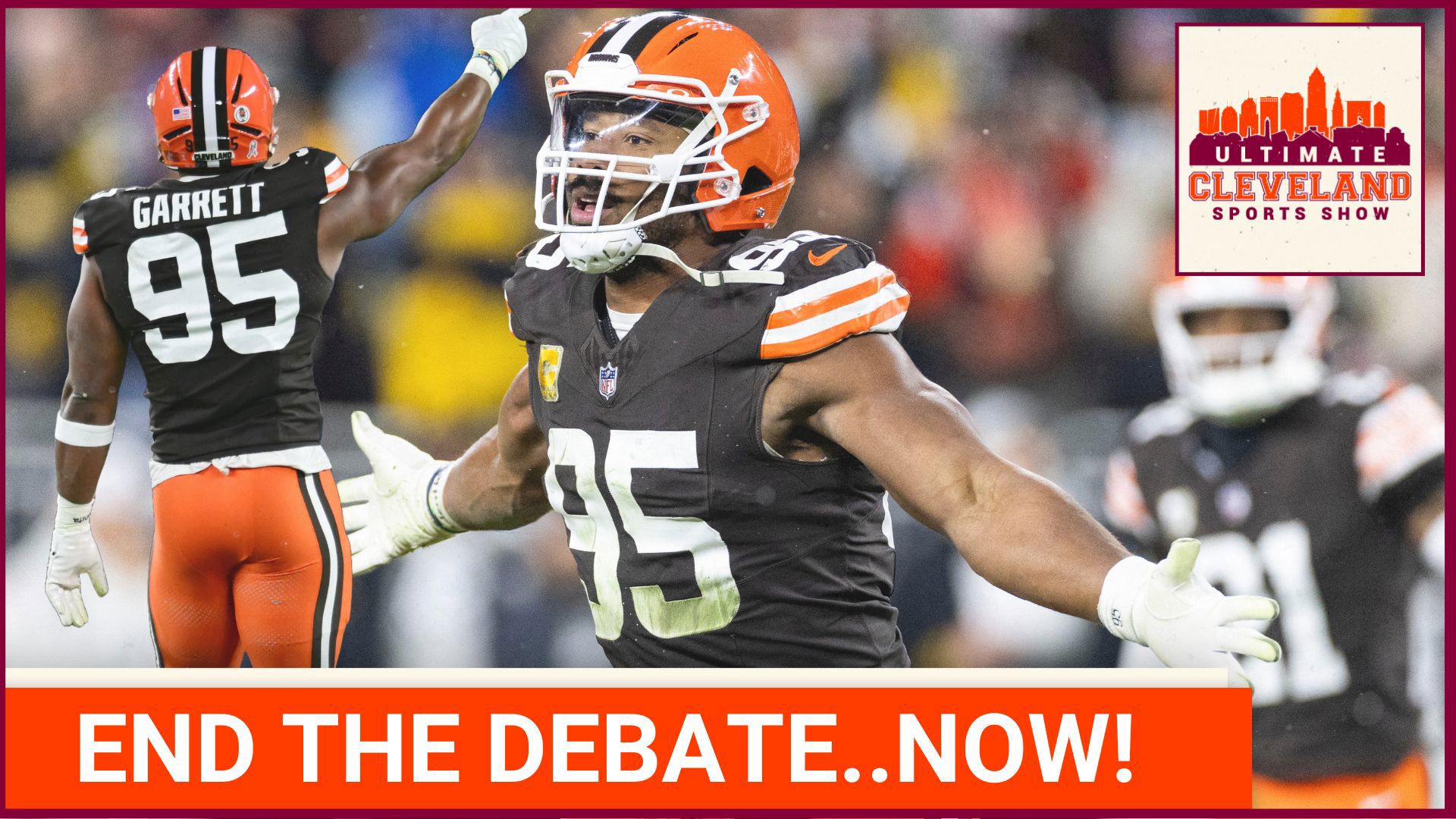 Myles Garrett puts the debate to rest! 