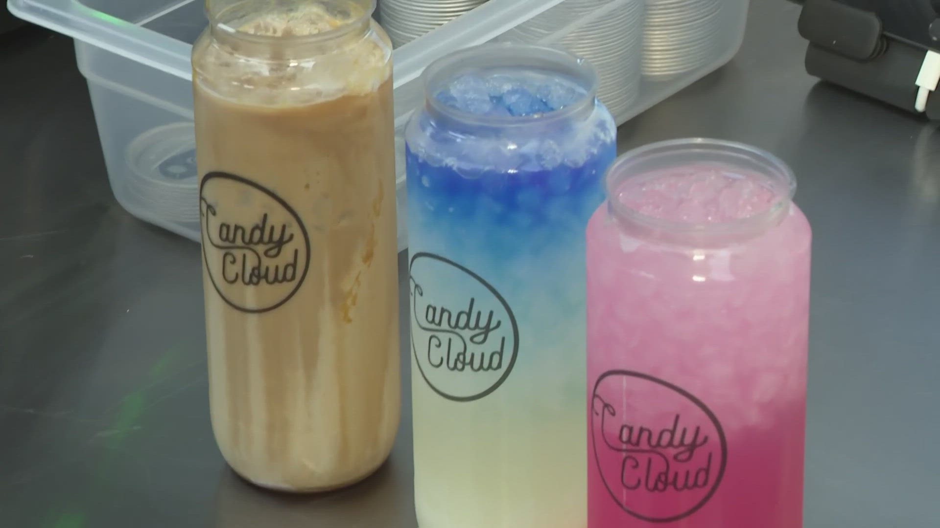 Specialty canned-to-order drinks shop Candy Cloud has opened its first Ohio location at 36299 Euclid Ave. in Willoughby. 3News' Kierra Cotton reports.