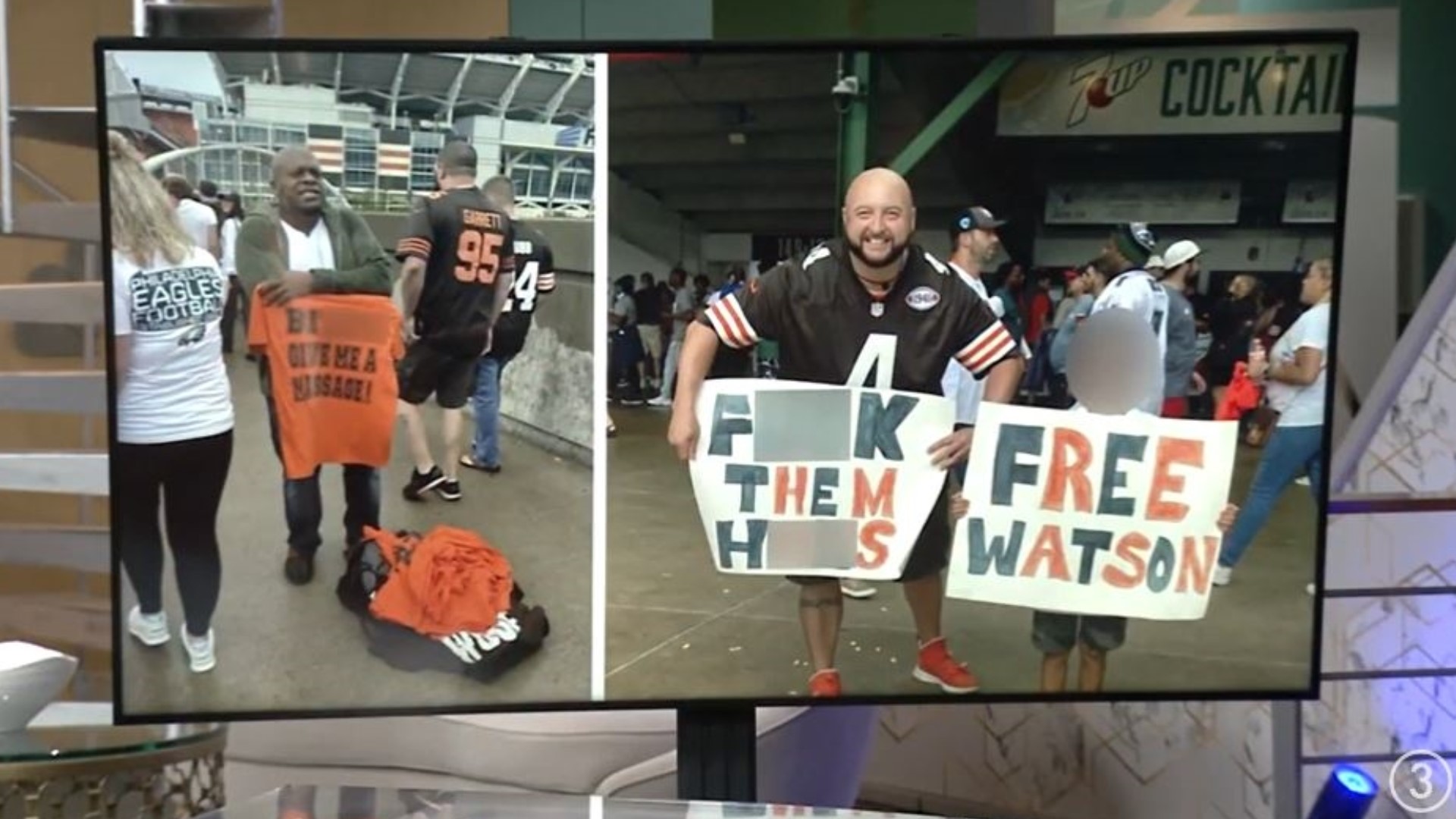 Mike Polk Jr. on why Browns fans shouldn't accept offensive signs