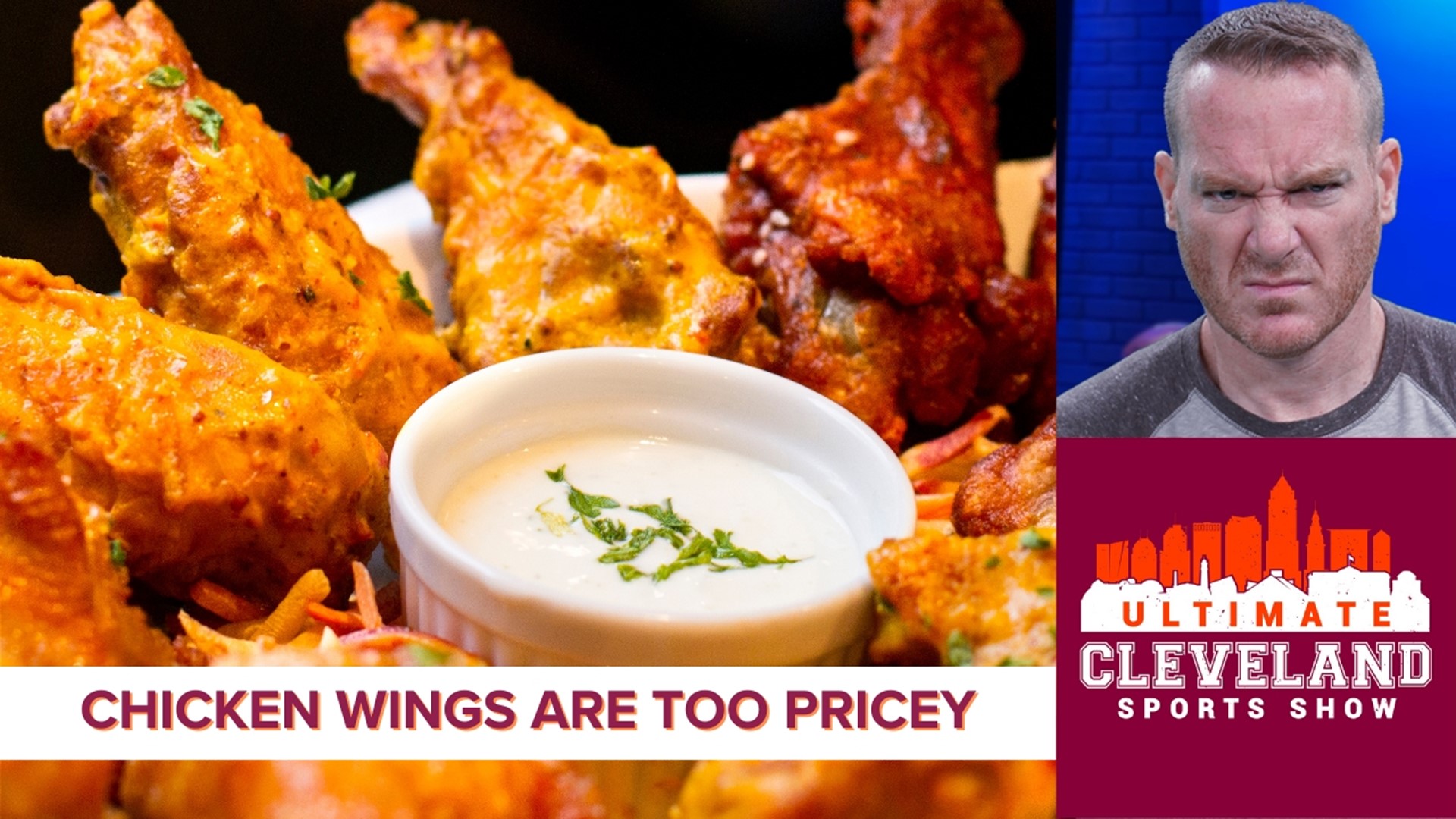 Mike Polk Jr. addresses the high price of wings at restaurants.