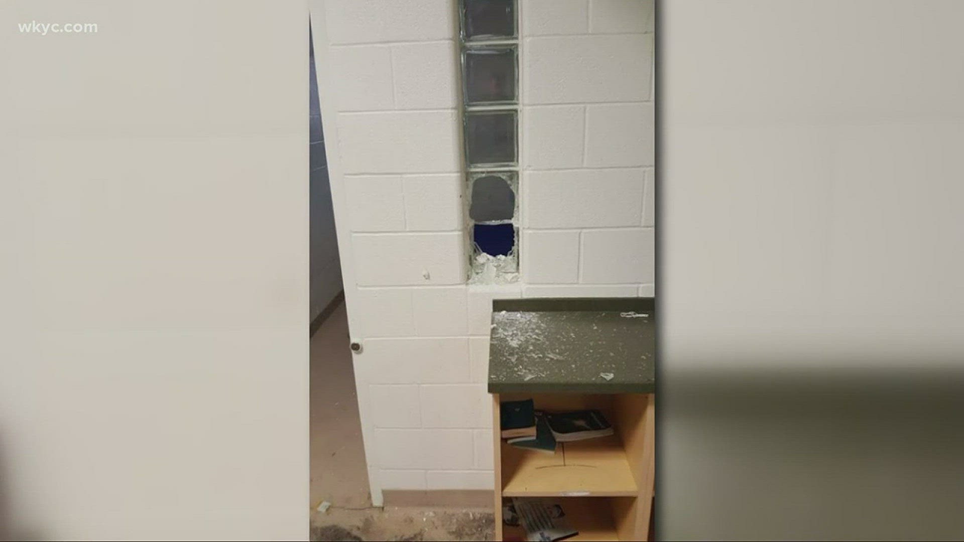 New photos show damage done during incident at Cuyahoga County Juvenile Detention Center
