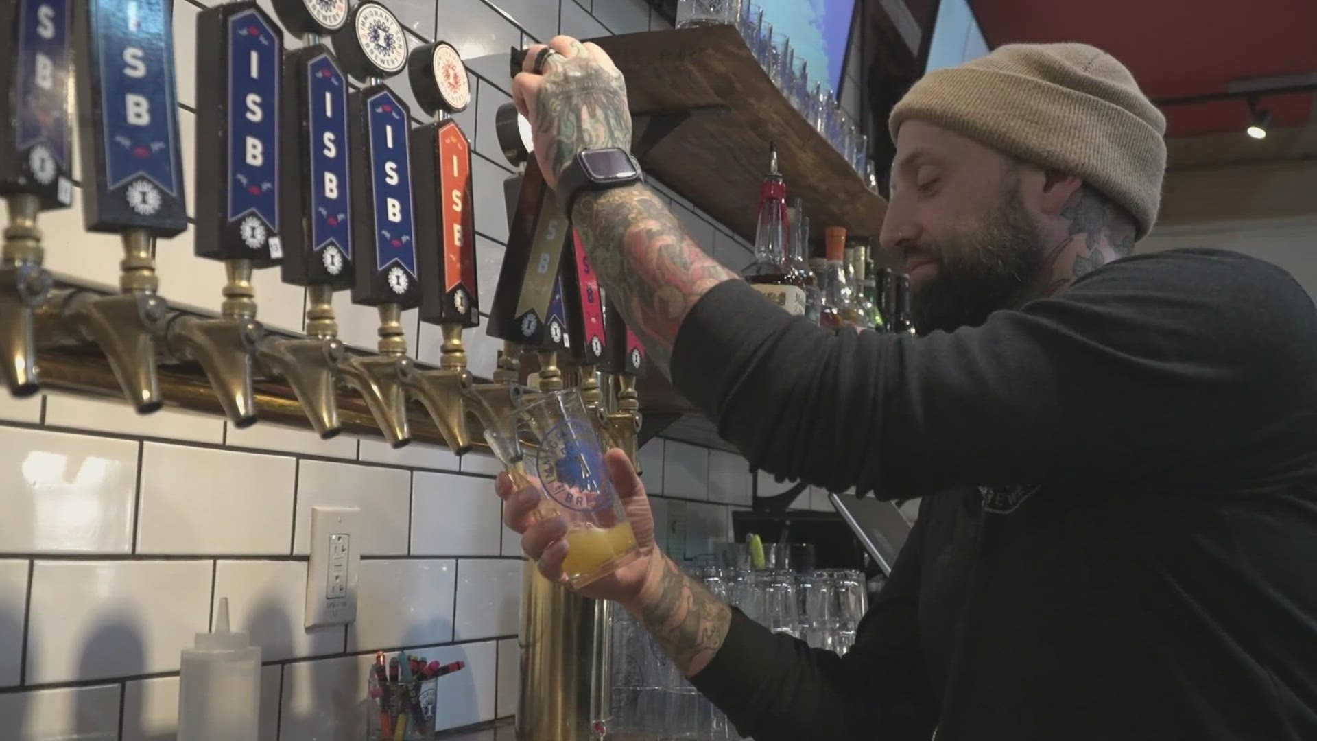 The lead bartender at Immigrant Son Brewery has been sober for 7 years, and is supporting others through his work with the Cleveland chapter of Ben's Friends.