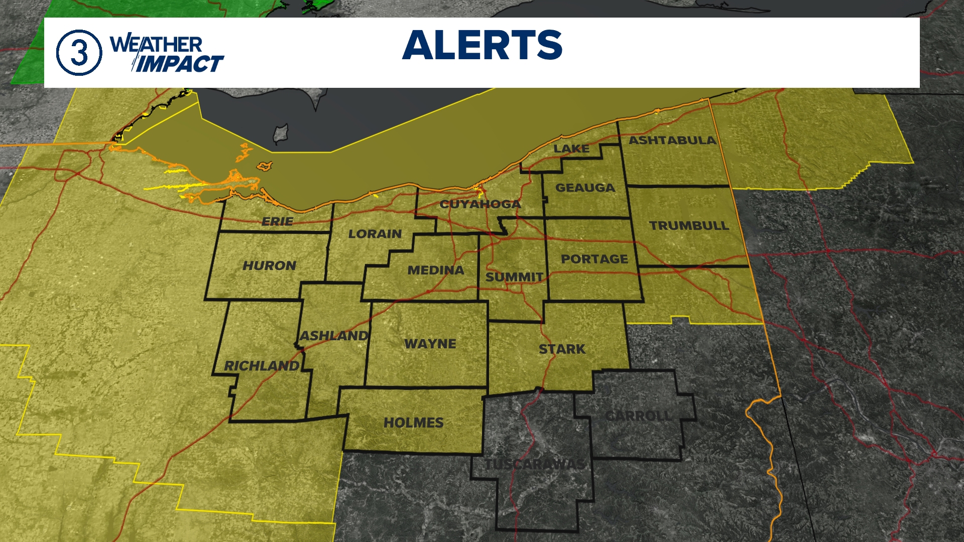 Weather Impact Alert: Severe storms possible for Northeast Ohio ...