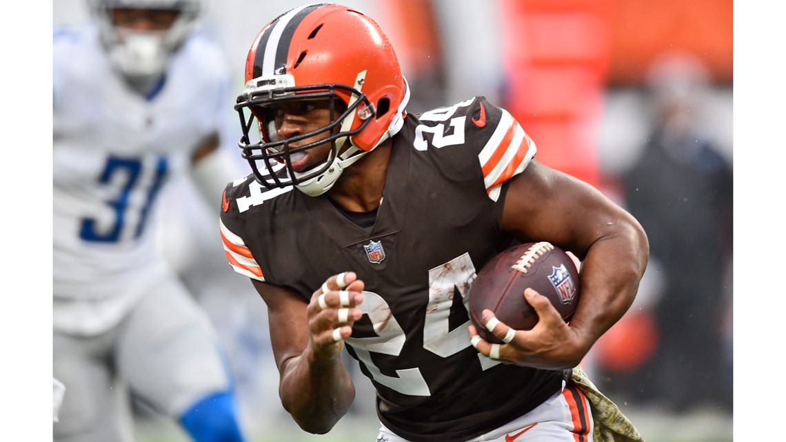 Nick Chubb dominates as Browns survive Detroit Lions 13-10