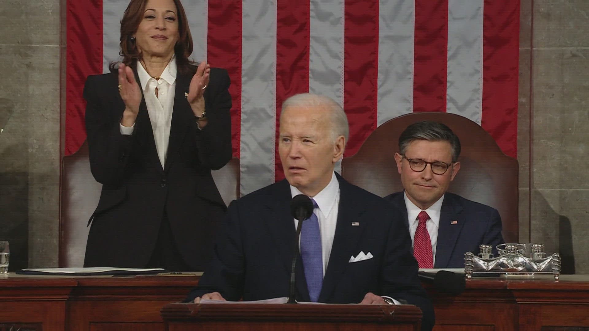 The 81-year-old president was being closely watched not just for his message, but for whether he could deliver it with vigor and command.