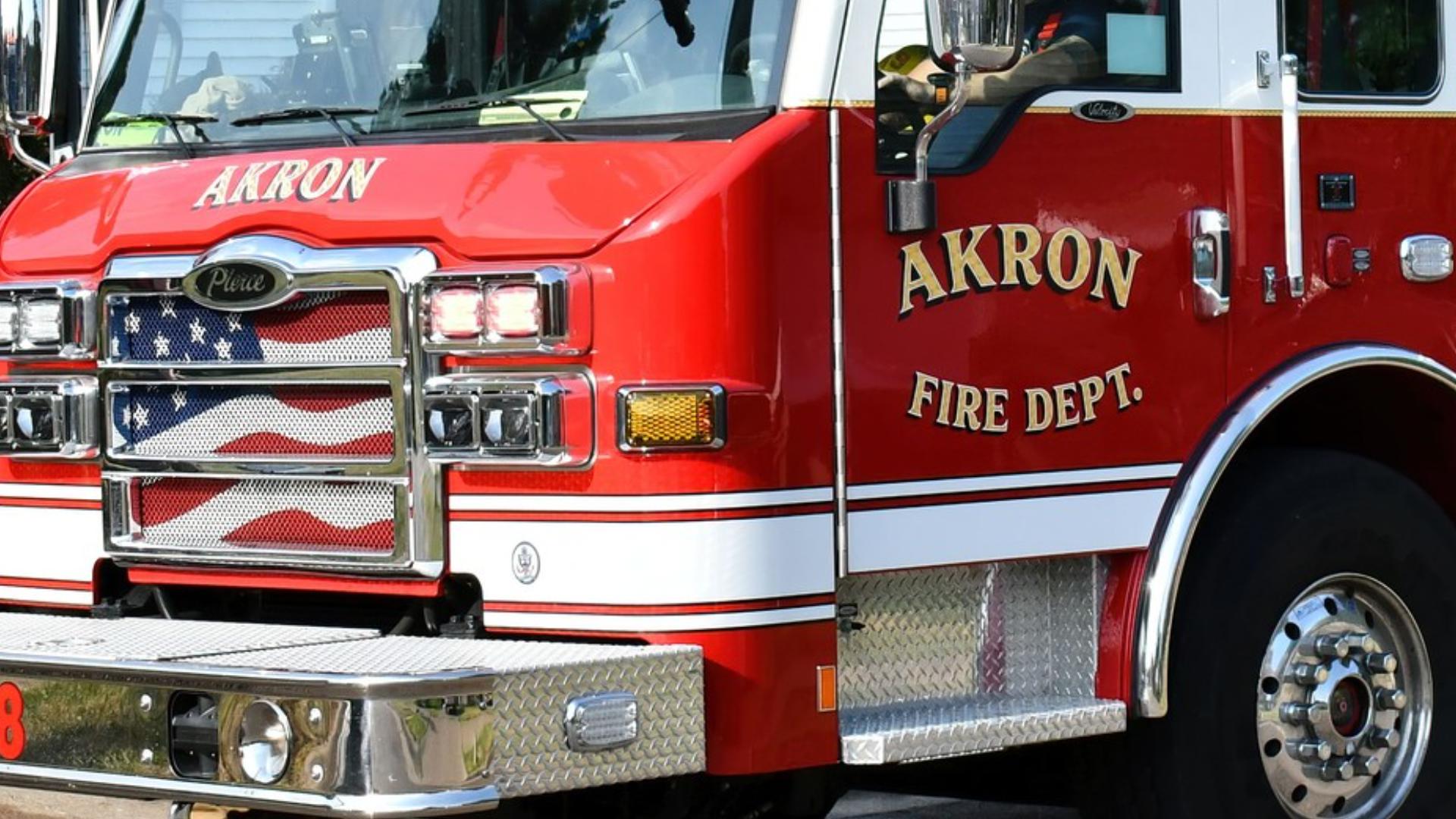 Firefighter Injured Battling Akron House Fire 2 Displaced Wkyc firefighter-injured-battling-akron-house-fire-2-displaced-wkyc