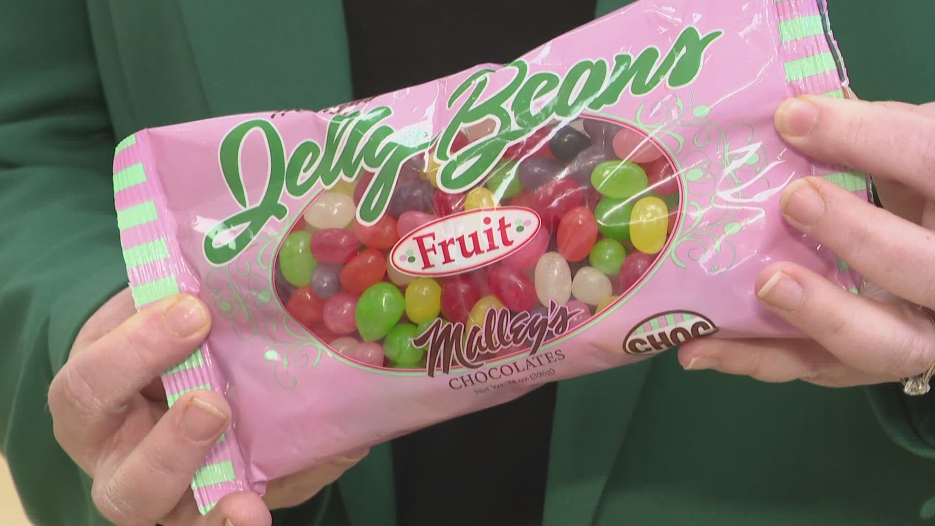 Malley's Chocolates says limited jelly bean supply this Easter due to(01)
