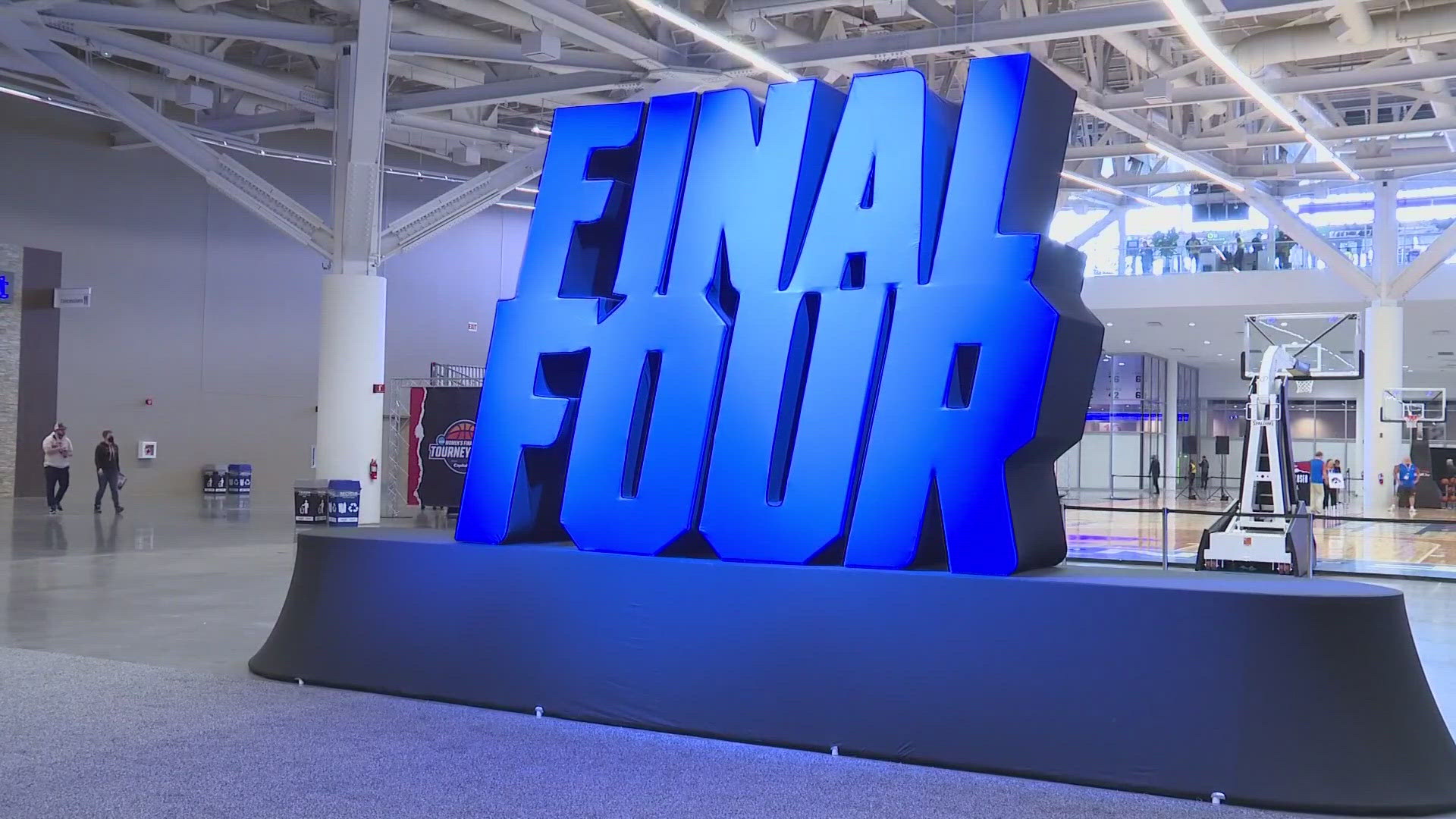 The NCAA Final Four Tournament begins on Friday, April 5, at Rocket Mortgage FieldHouse in Cleveland.