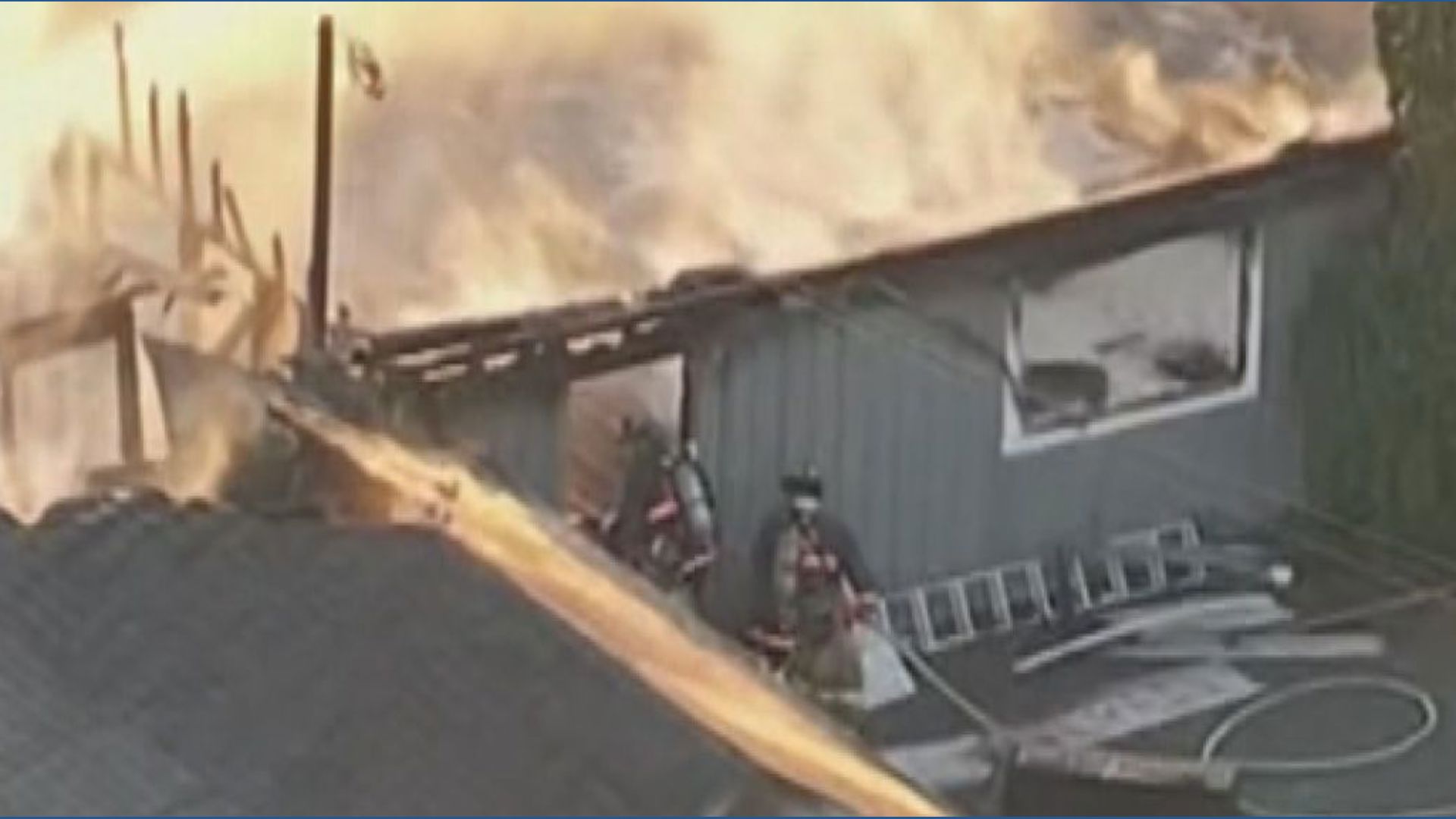 Massive fire destroys barn in Pennsylvania | wkyc.com
