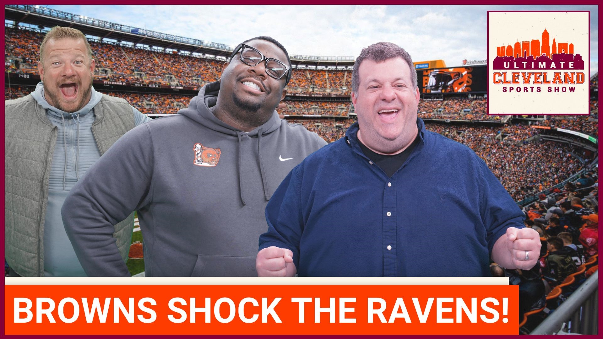 UCSS reacts to the Cleveland Browns come-from-behind win over the Baltimore Ravens