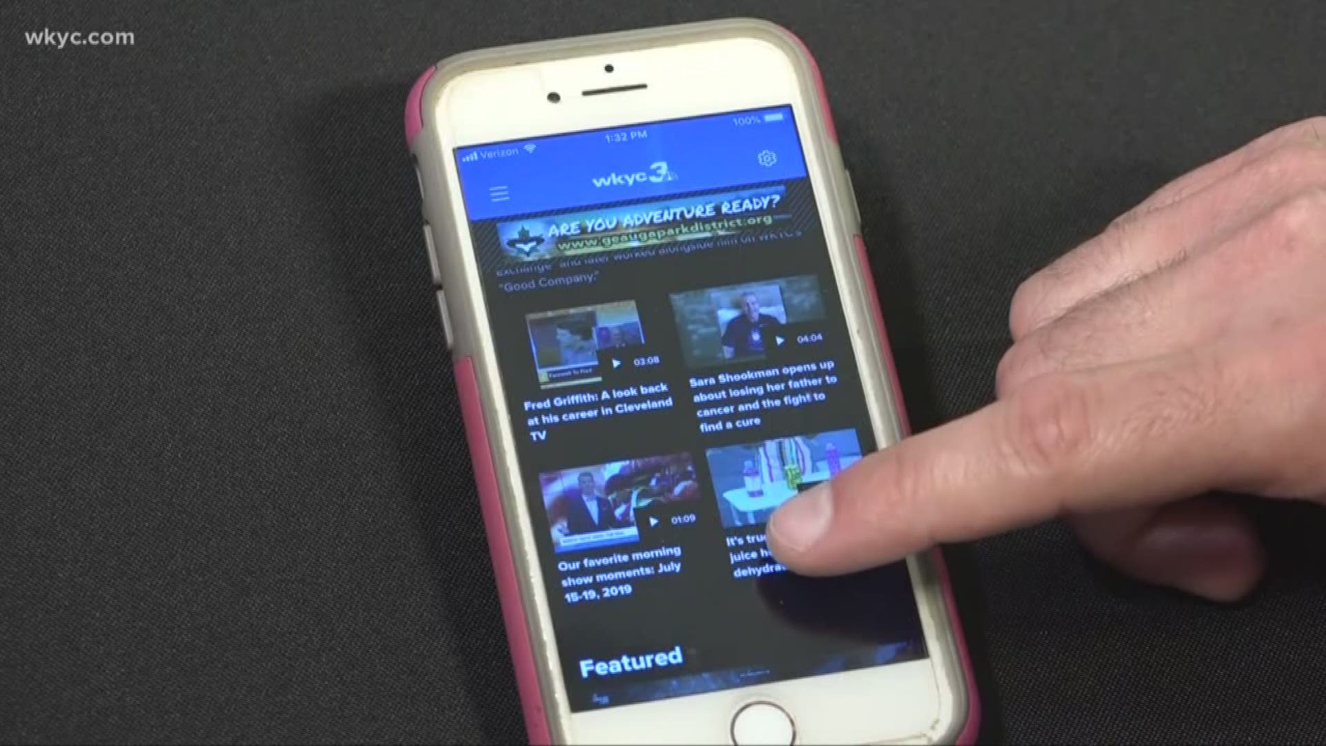 WKYC's new mobile app launches Monday, July 22. Here's to use it.
