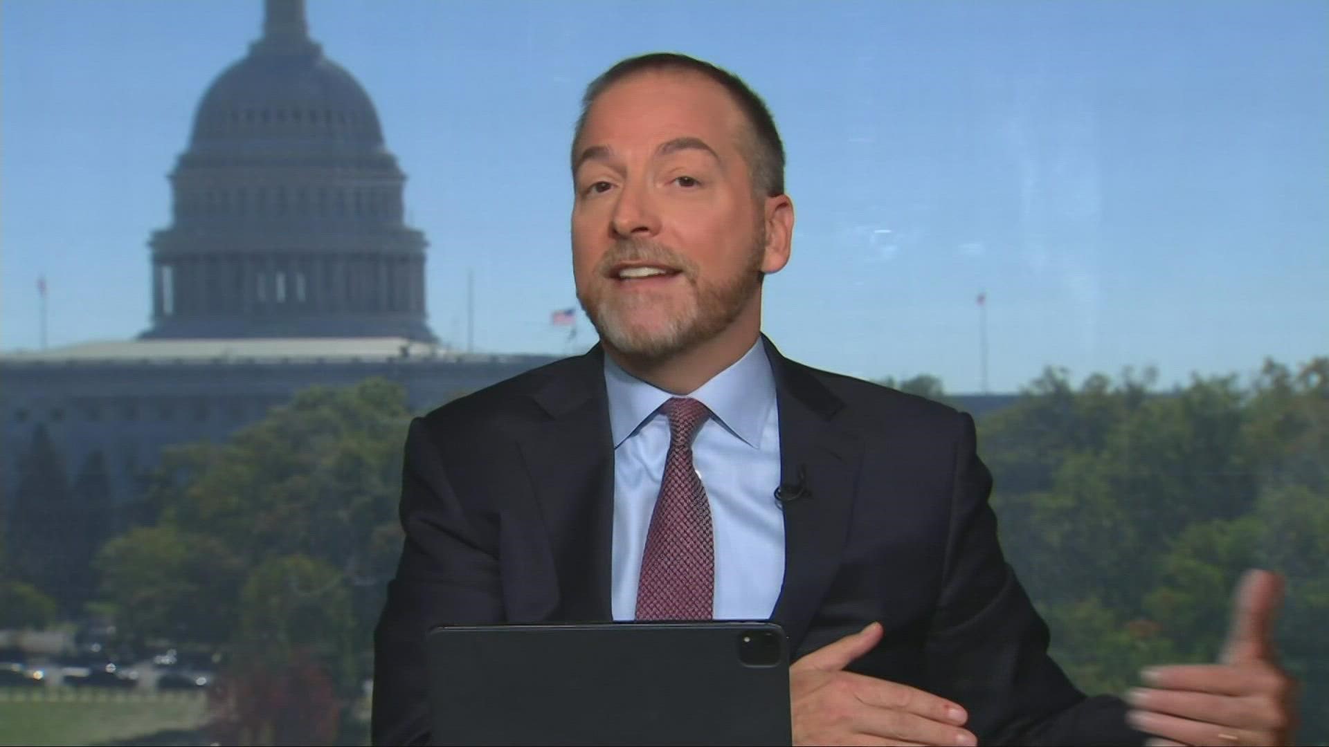 NBC's Chuck Todd gave insight to 3News' Isabel Lawrence about which races could impact the state in the future.