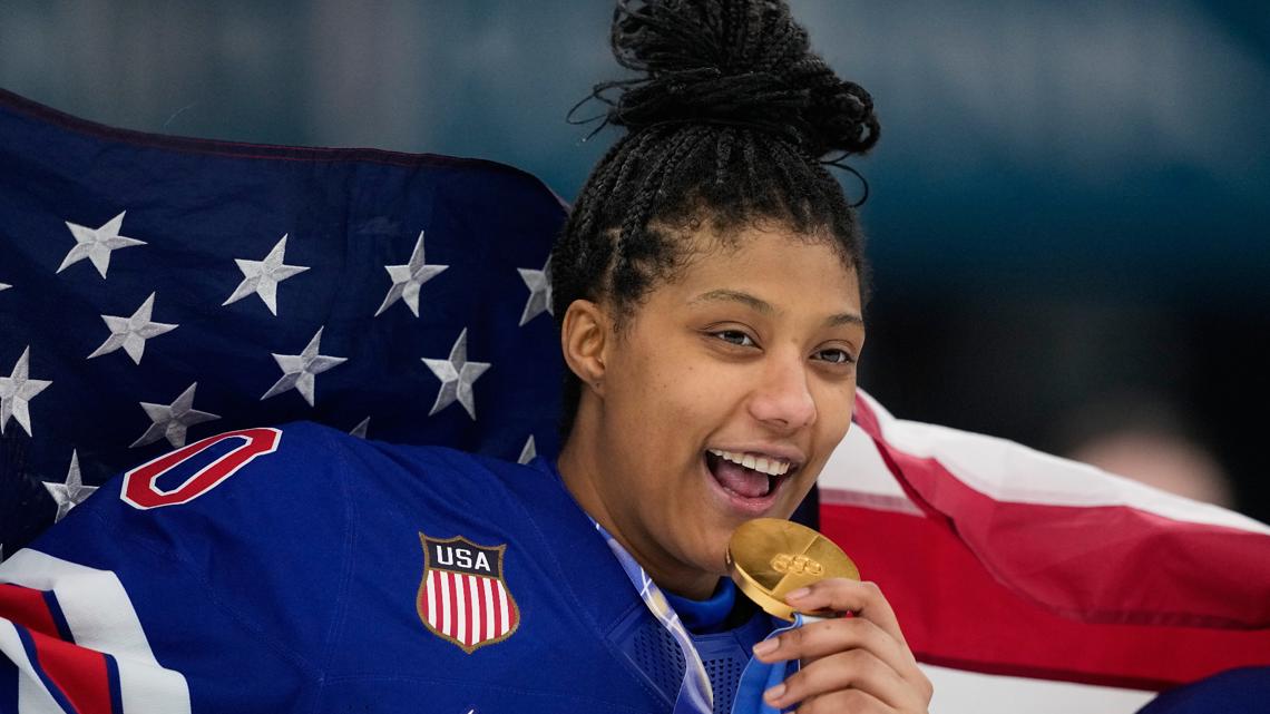Cleveland Heights native Laila Edwards, Olympic gold medalist, to throw first pitch at Guardians home opener on April 3