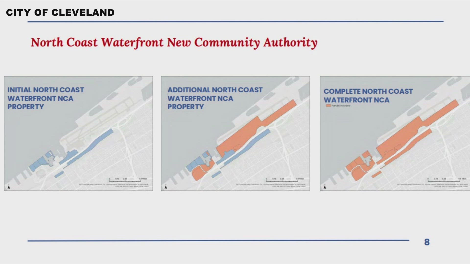 North Coast Waterfront Development Corporation Executive Director Scott Skinner said public spaces are a key piece of the Lakefront Master Plan.