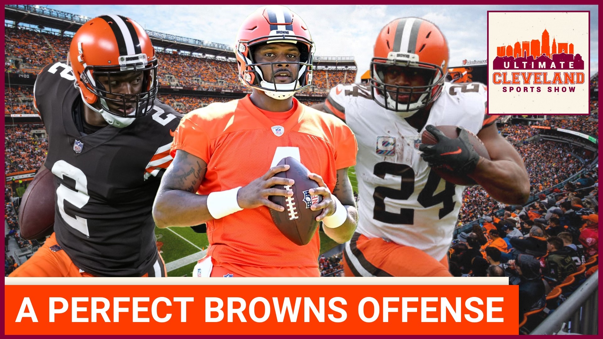 The Cleveland Browns offense is stacked! What does a perfect Browns offense  look like to you?