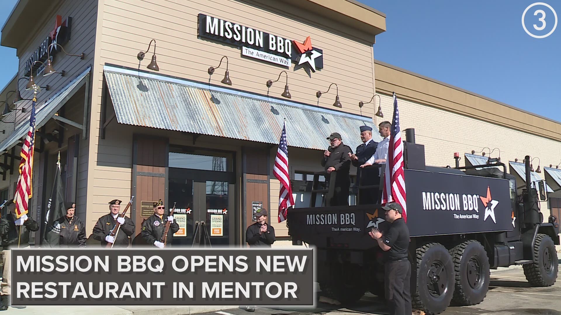 Who's hungry?  Mission BBQ opens on the east side.