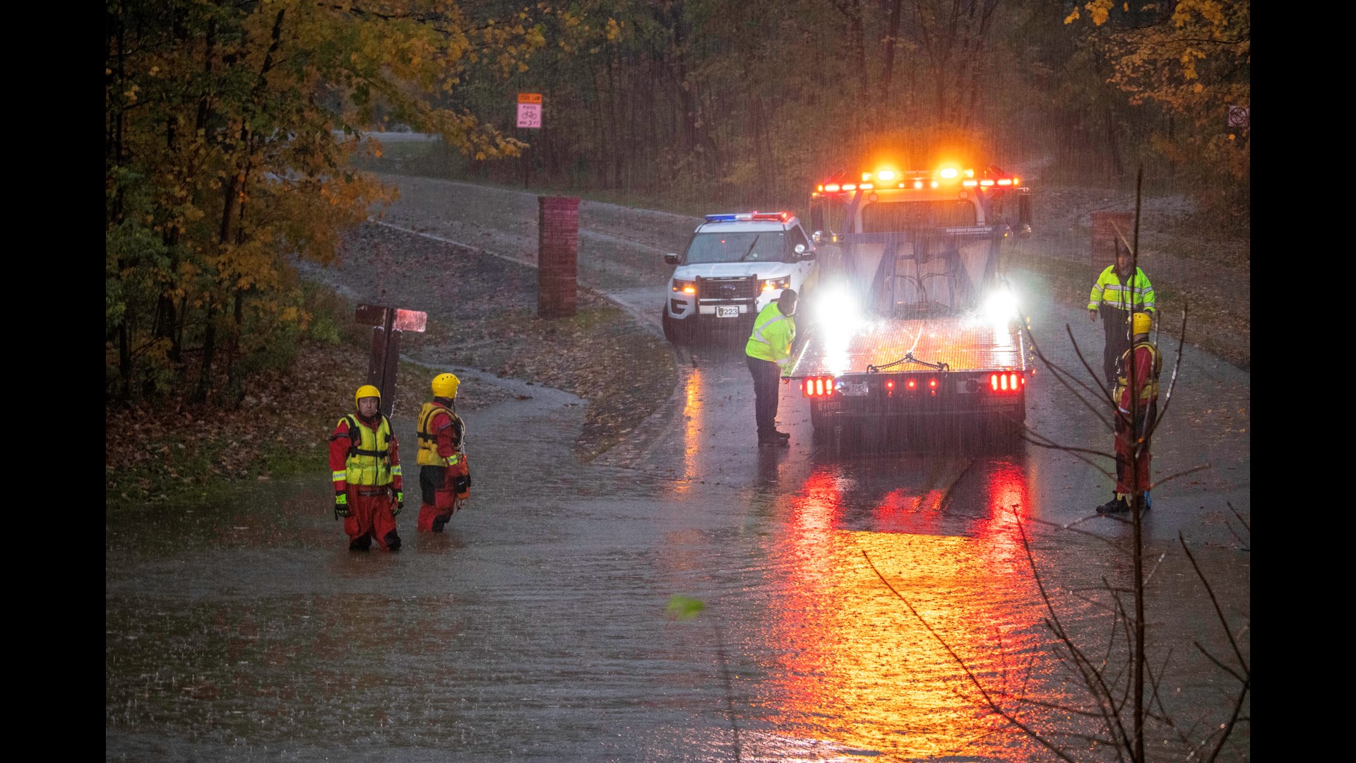 Man rescued from high water in North Olmsted